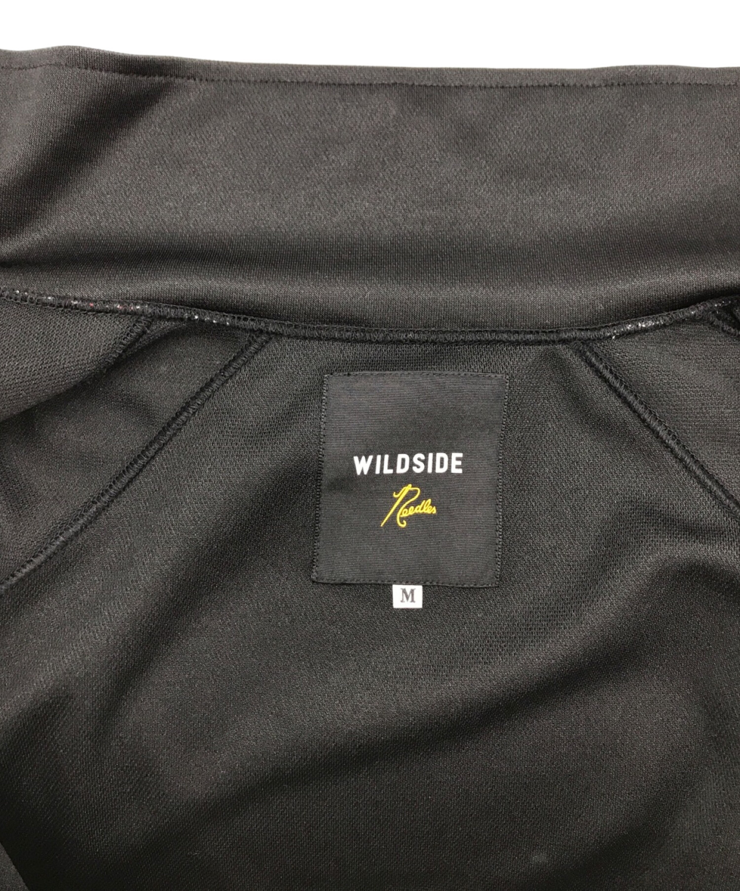 Needles (ニードルズ) WILDSIDE YOHJI YAMAMOTO (ワイルドサイド ヨウジ ヤマモト) TRACK JACKET  ブラック サイズ:M