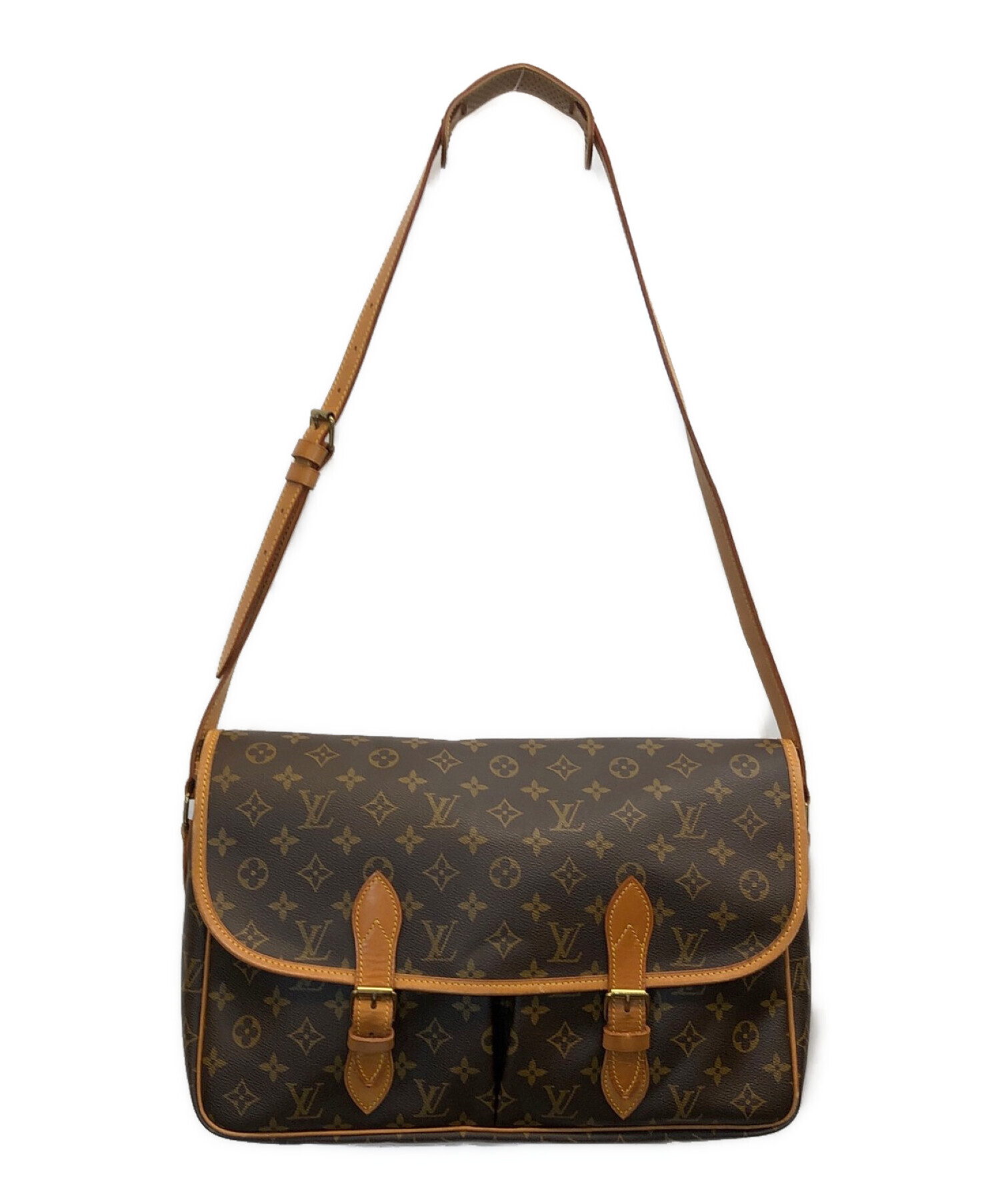 中古・古着通販】LOUIS VUITTON (ルイ ヴィトン) モノグラム ジベシエールGM ショルダーバッグ ブラウン｜ブランド・古着通販  トレファク公式【TREFAC FASHION】スマホサイト