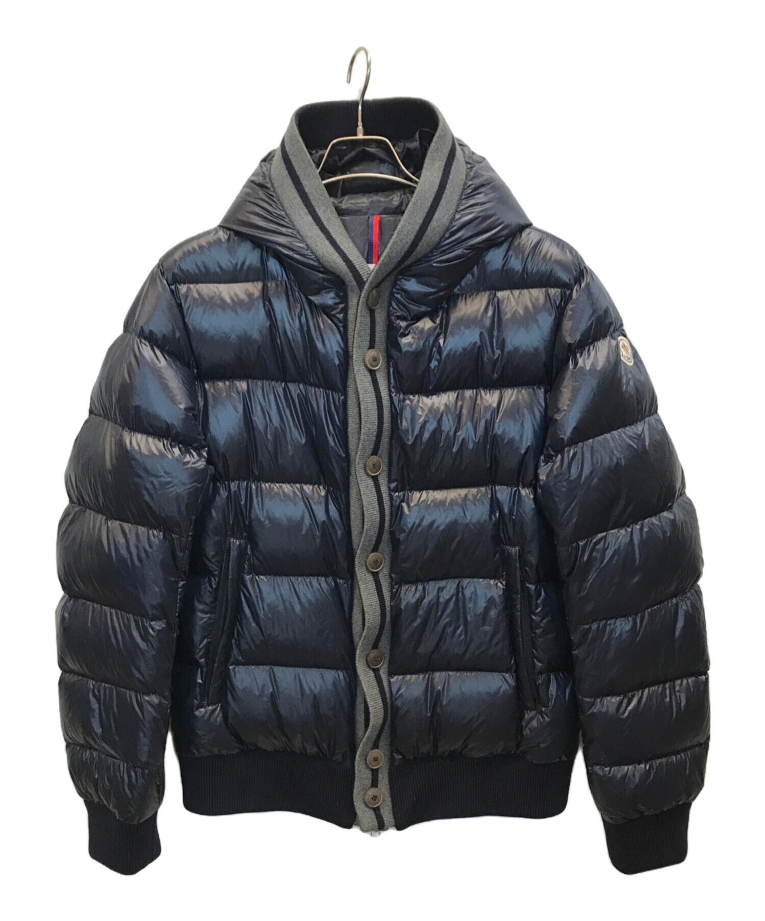 中古・古着通販】MONCLER (モンクレール) CESAR GIUBBOTTO / ダウンジャケット ネイビー サイズ:3｜ブランド・古着通販  トレファク公式【TREFAC FASHION】スマホサイト