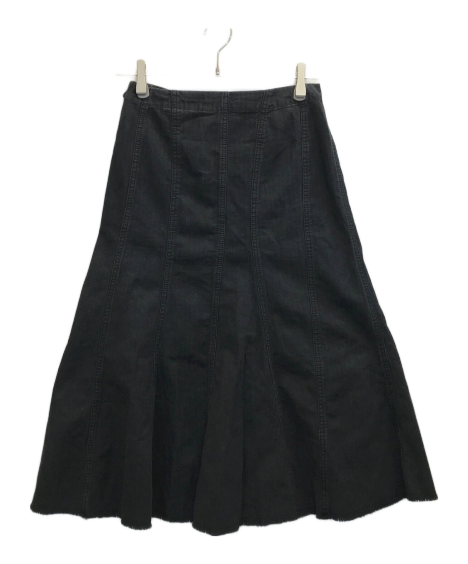 中古・古着通販】COMME des GARCONS tricot (コムデギャルソントリコ) 製品染めコットンスカート ブラック サイズ:S｜ブランド・古着通販  トレファク公式【TREFAC FASHION】スマホサイト