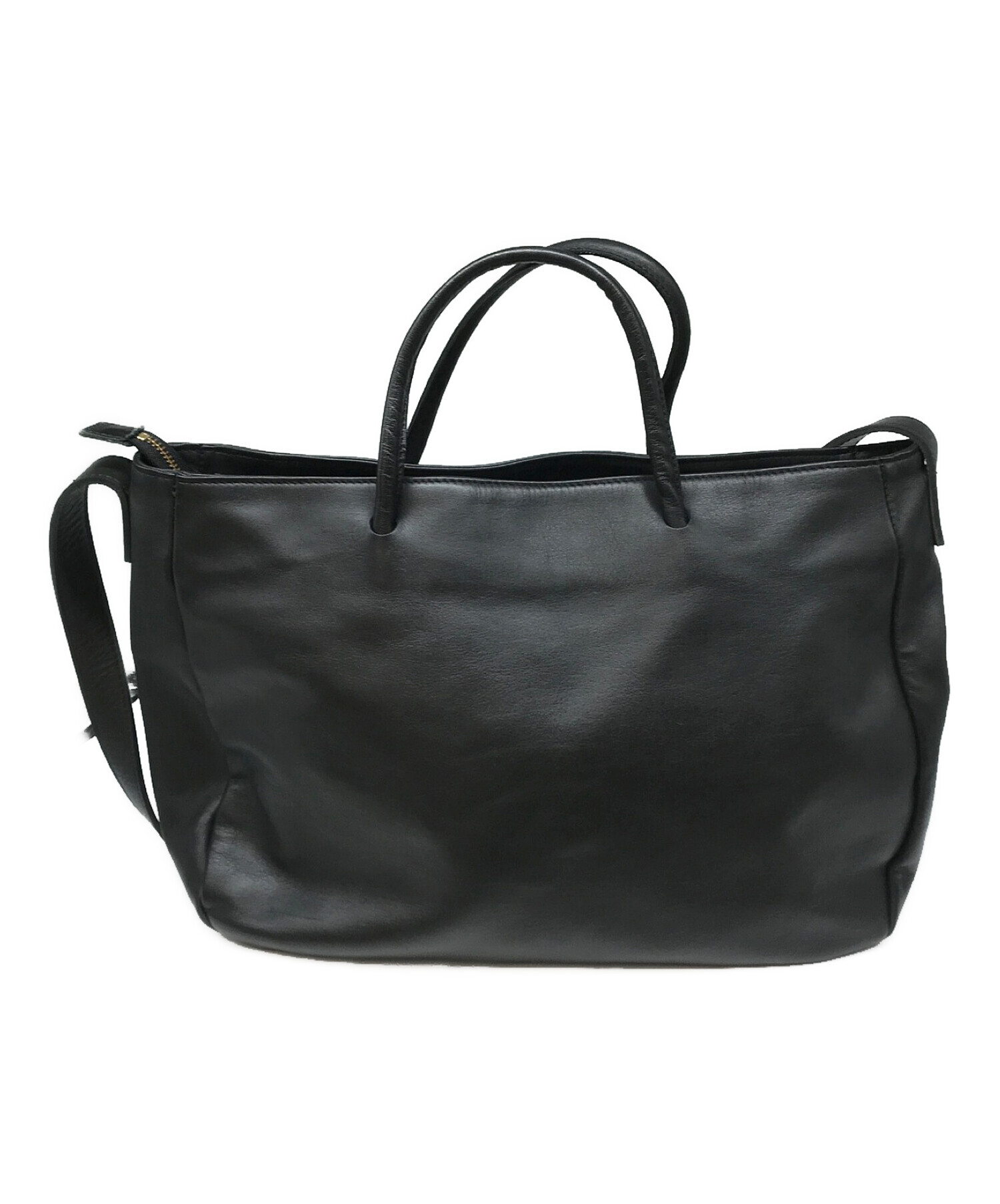 CLASKA (クラスカ) 2WAYレザーバッグ Sac travail ブラック