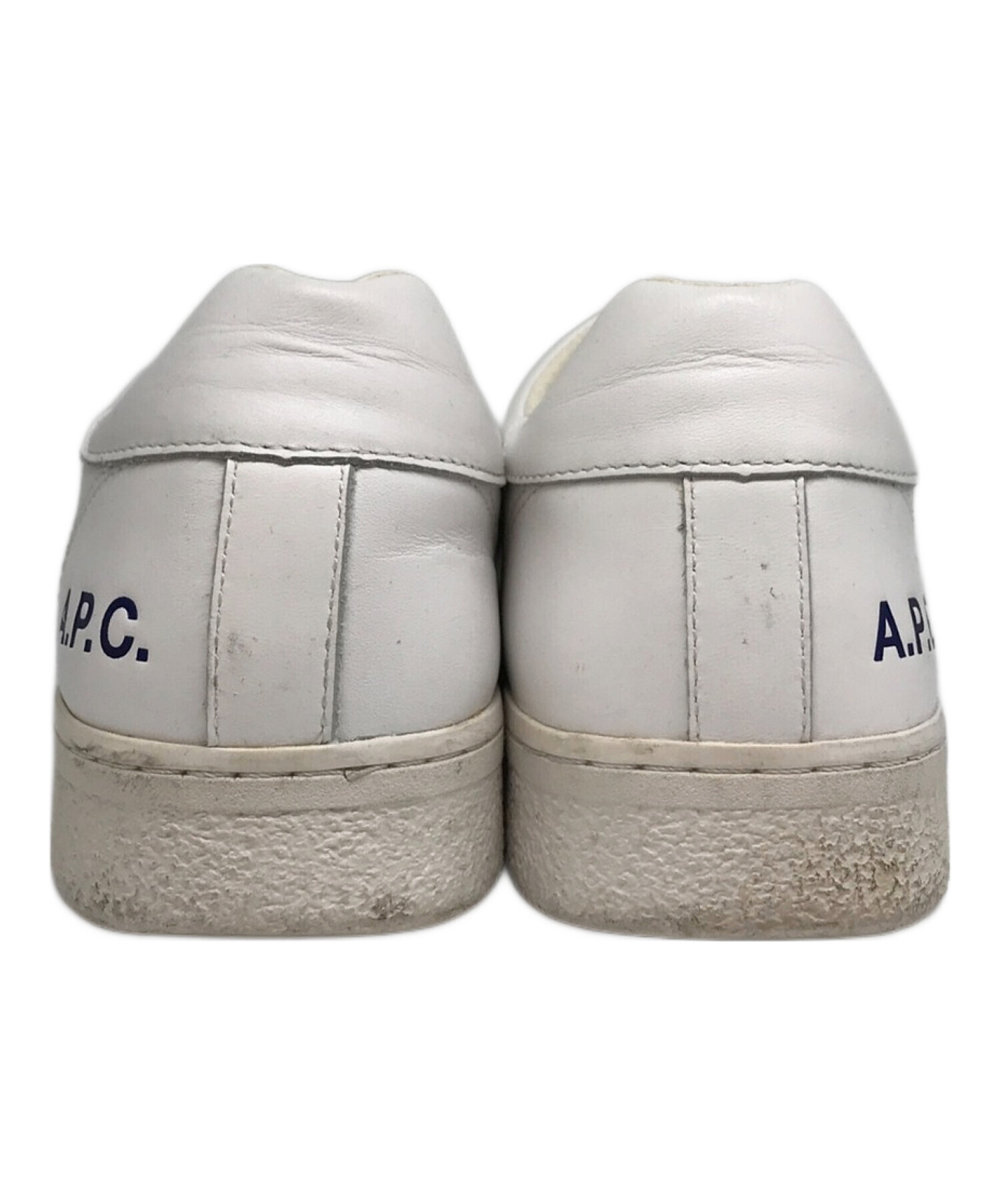 A.P.C. (アーペーセー) HIDE A.P.C.SNEAKERS HOMME ホワイト サイズ:41