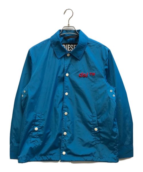 中古・古着通販】DIESEL (ディーゼル) dslロゴ コーチジャケット ブルー サイズ:S｜ブランド・古着通販 トレファク公式【TREFAC  FASHION】スマホサイト