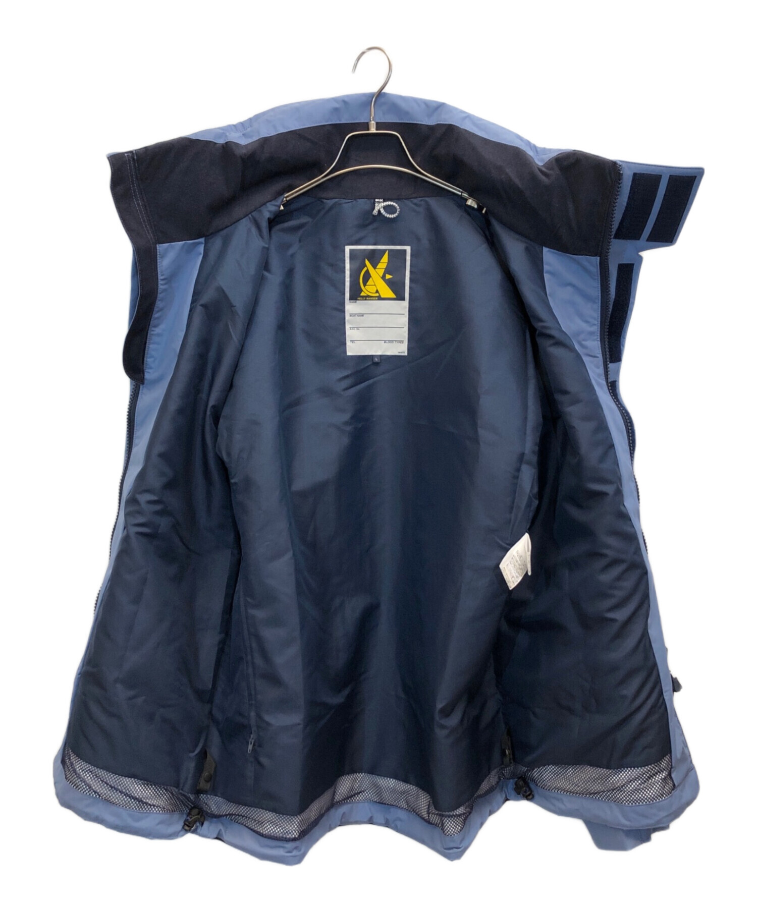 中古・古着通販】HELLY HANSEN (ヘリーハンセン) オーシャンフレイジャケット ブルー サイズ:L｜ブランド・古着通販  トレファク公式【TREFAC FASHION】スマホサイト