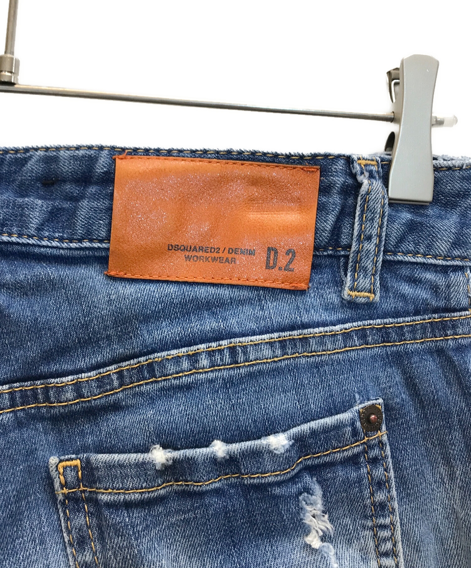 中古・古着通販】DSQUARED2 (ディースクエアード) デニムパンツ インディゴ サイズ:36｜ブランド・古着通販 トレファク公式【TREFAC  FASHION】スマホサイト