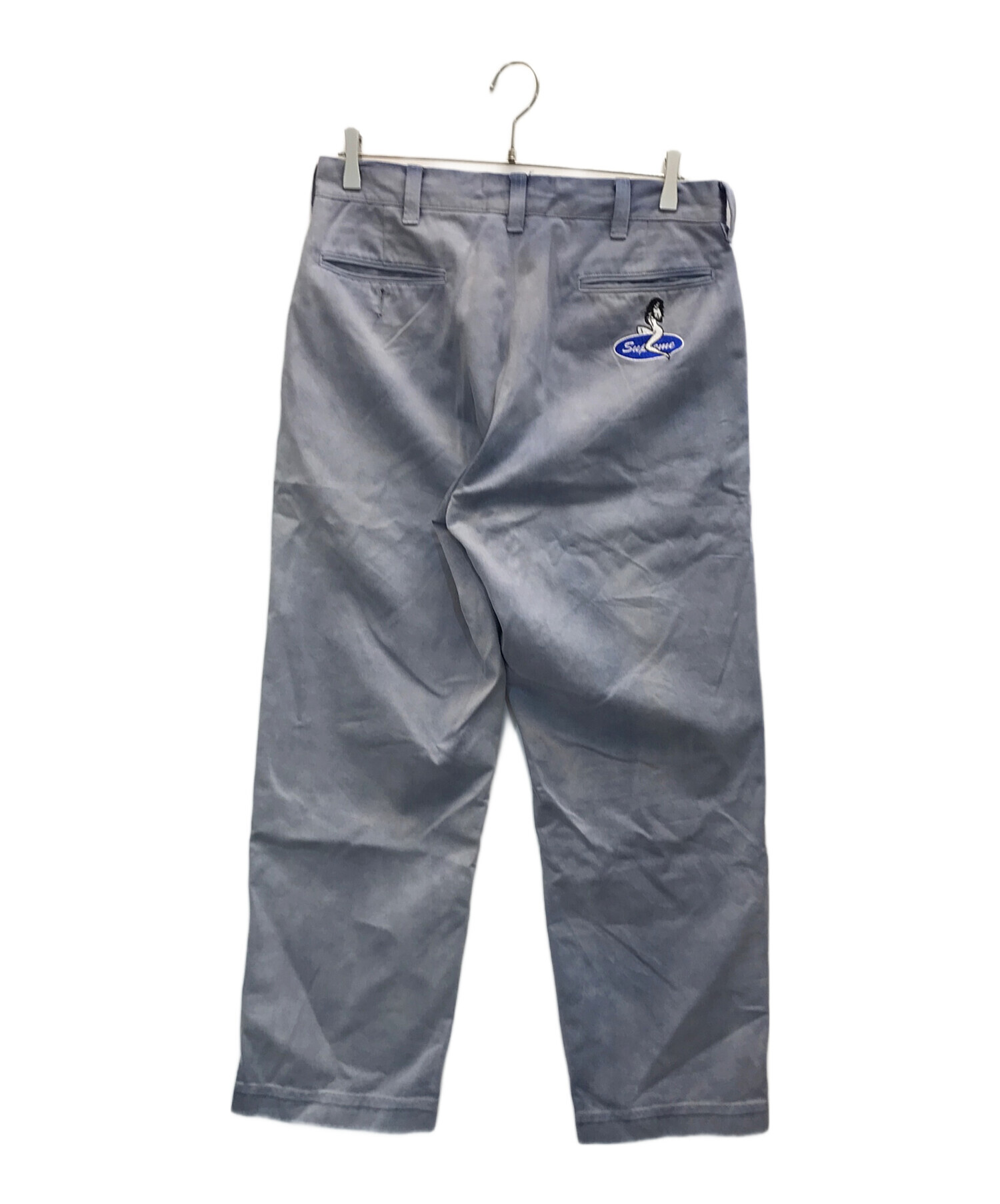 SUPREME (シュプリーム) CHINO PANT Washed Navy ネイビー サイズ:30