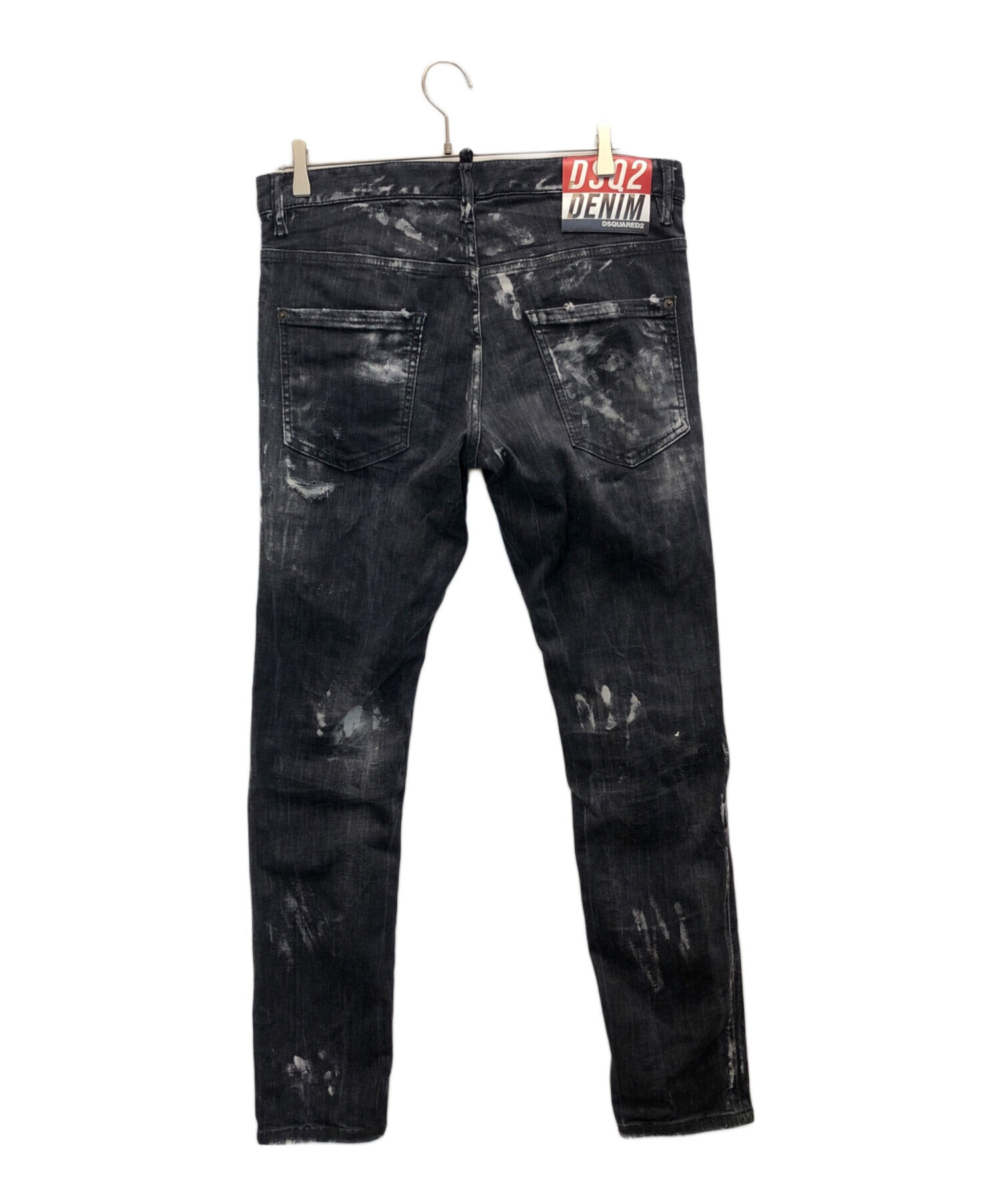 中古・古着通販】DSQUARED2 (ディースクエアード) SKATER JEANS ブラック サイズ:48｜ブランド・古着通販  トレファク公式【TREFAC FASHION】スマホサイト