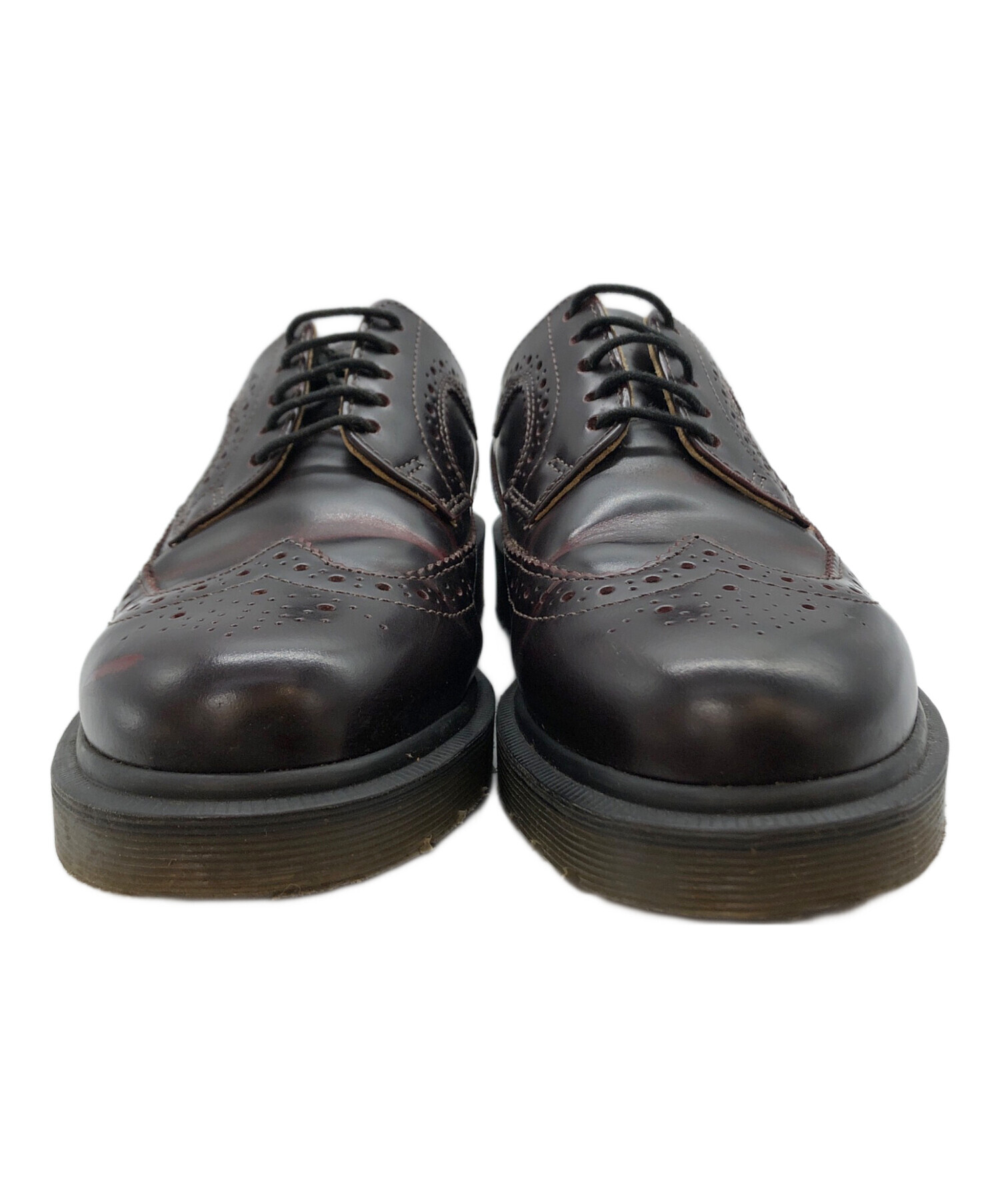 中古・古着通販】Dr.Martens (ドクターマーチン) 5ホールレザーシューズ ボルドー サイズ:UK5｜ブランド・古着通販  トレファク公式【TREFAC FASHION】スマホサイト