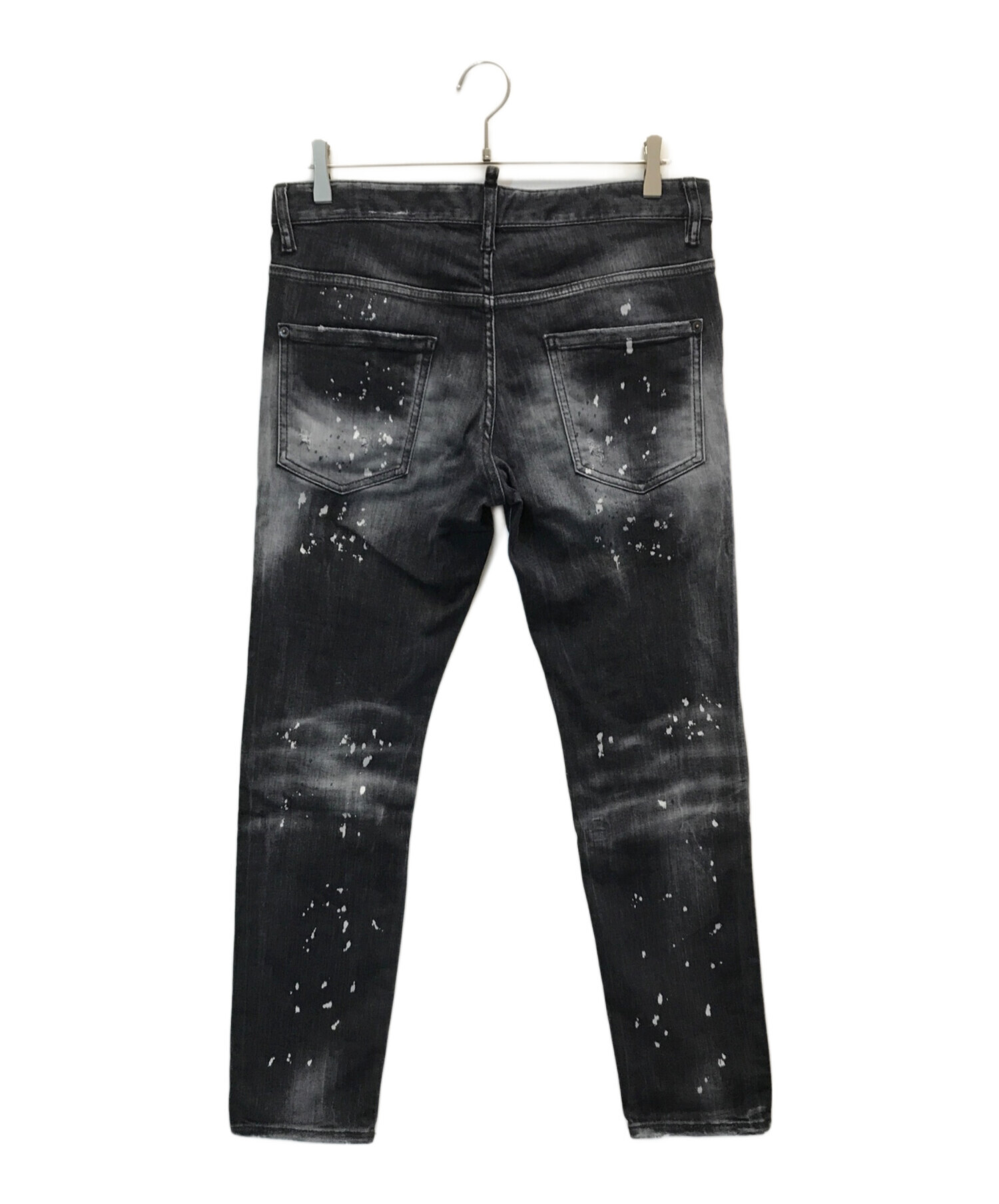 DSQUARED2 (ディースクエアード) SKATER JEANS ブラック サイズ:48