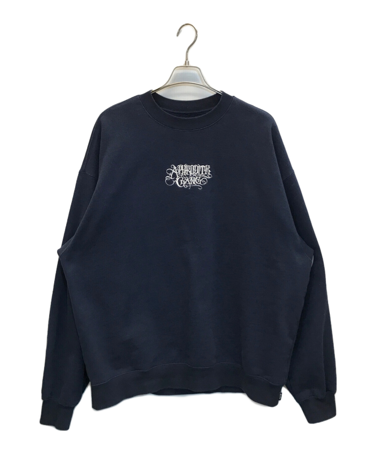 中古・古着通販】BUDSPOOL (バッズプール) CLASSIC LOGO CREW NECKスウェット ネイビー  サイズ:XXL｜ブランド・古着通販 トレファク公式【TREFAC FASHION】スマホサイト