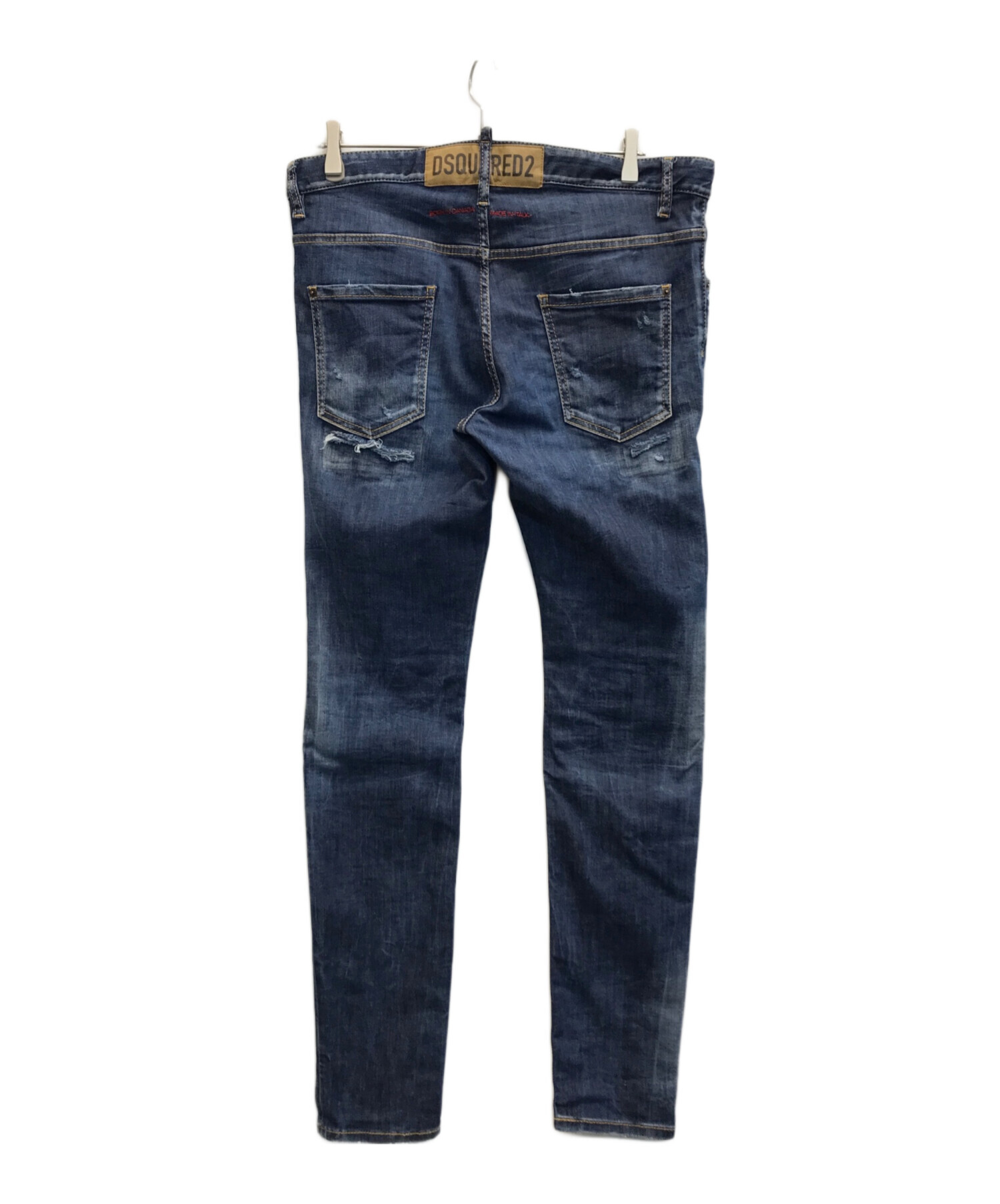 中古・古着通販】DSQUARED2 (ディースクエアード) Super Twinky Jeans インディゴ サイズ:50｜ブランド・古着通販  トレファク公式【TREFAC FASHION】スマホサイト