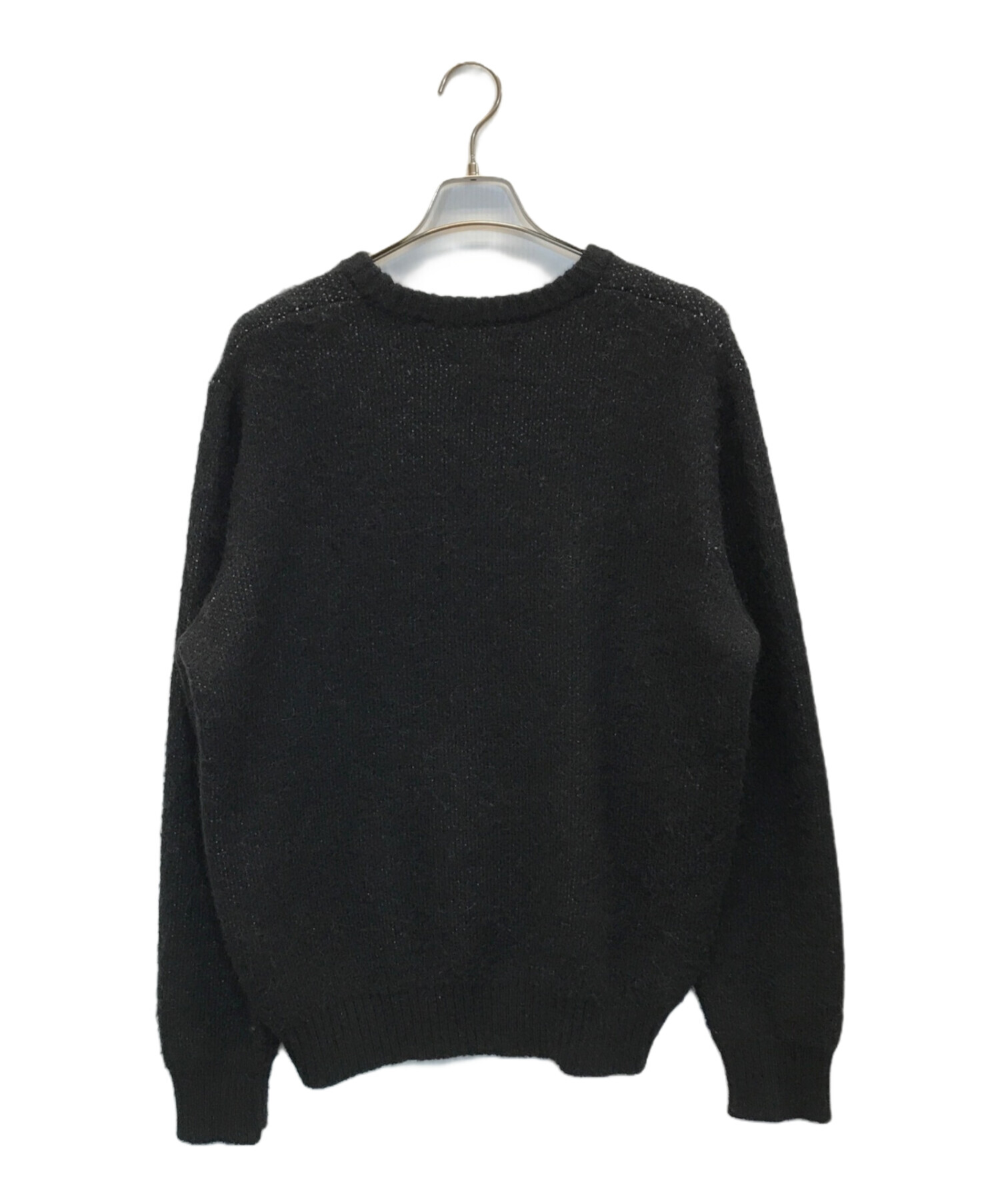 stussy (ステューシー) DICE MOHAIR SWEATER ブラック サイズ:L