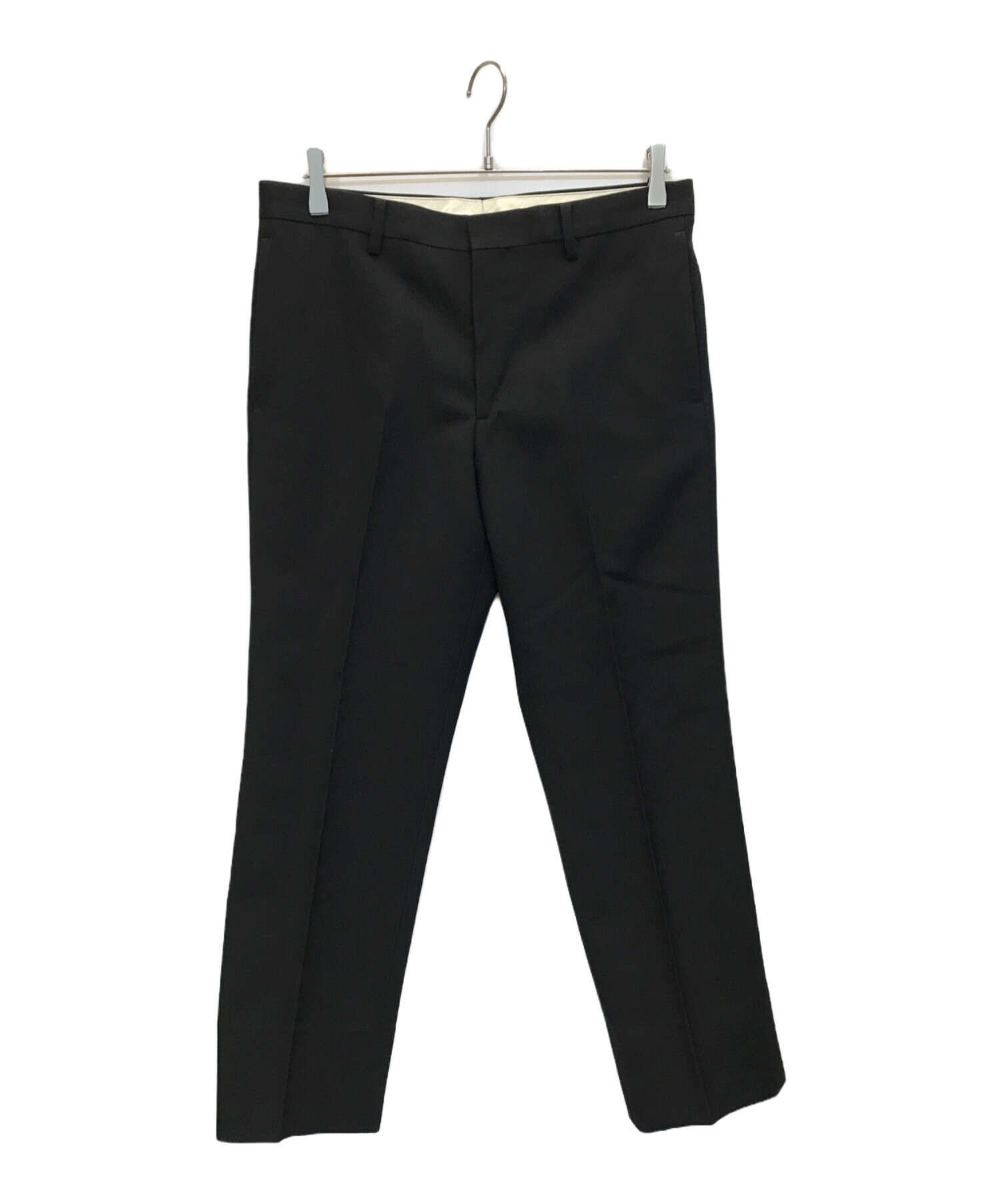 中古・古着通販】WACKO MARIA (ワコマリア) REGULAR FIT WOOL TROUSERS ( TYPE-2 ) ブラック  サイズ:M｜ブランド・古着通販 トレファク公式【TREFAC FASHION】スマホサイト