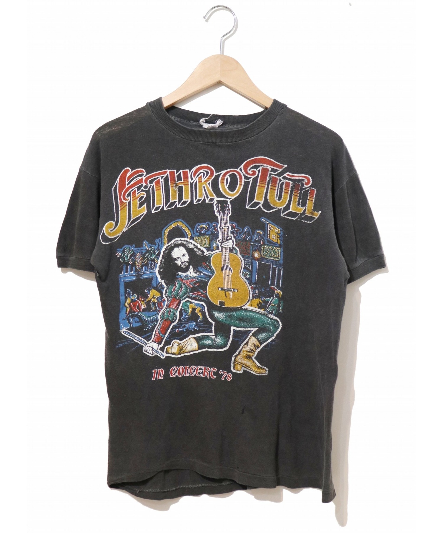 上品】 ヴィンテージ 激レア 1979年 jethro tull ジェスロタル Tシャツ