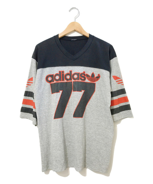 【中古・古着通販】adidas (アディダス) [古着]80'sフットボールT