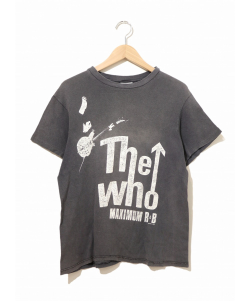 80s THE WHO The Kids Are Alright Tour 1989 ザ フー クルーネック 半袖 Tシャツ Hanesボディ / USA製 ホワイト 白 L 80年代  トップス カットソー バンドT ロックT アーティストT Vintage Rock Item ヴィンテージロック 【メンズ】