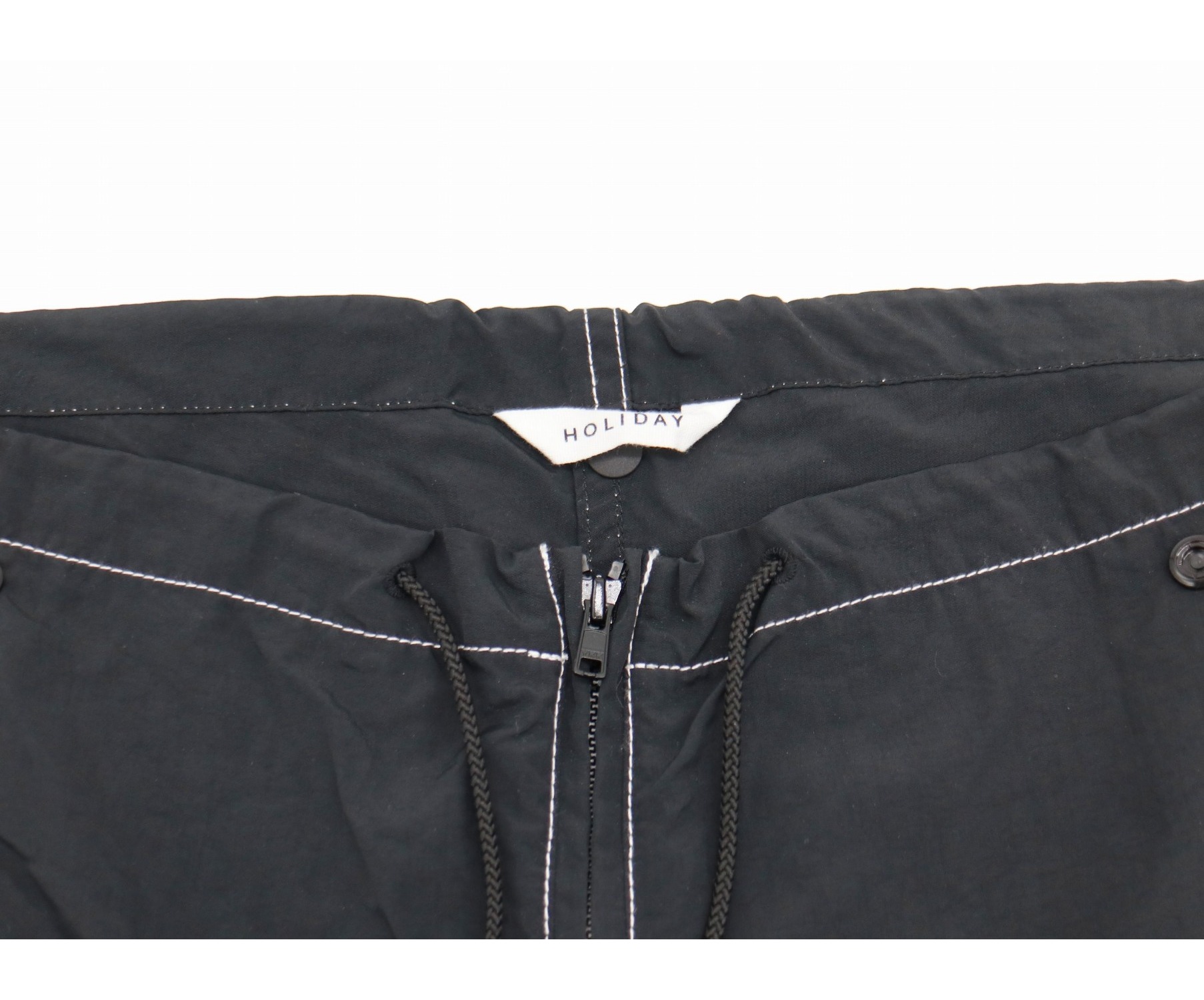 HOLIDAY (ホリデイ) アタッチメントフライトパンツ ブラック サイズ:0表記 ATTACHMENT FLIGHT  PANTS・ユニセックス着用可能