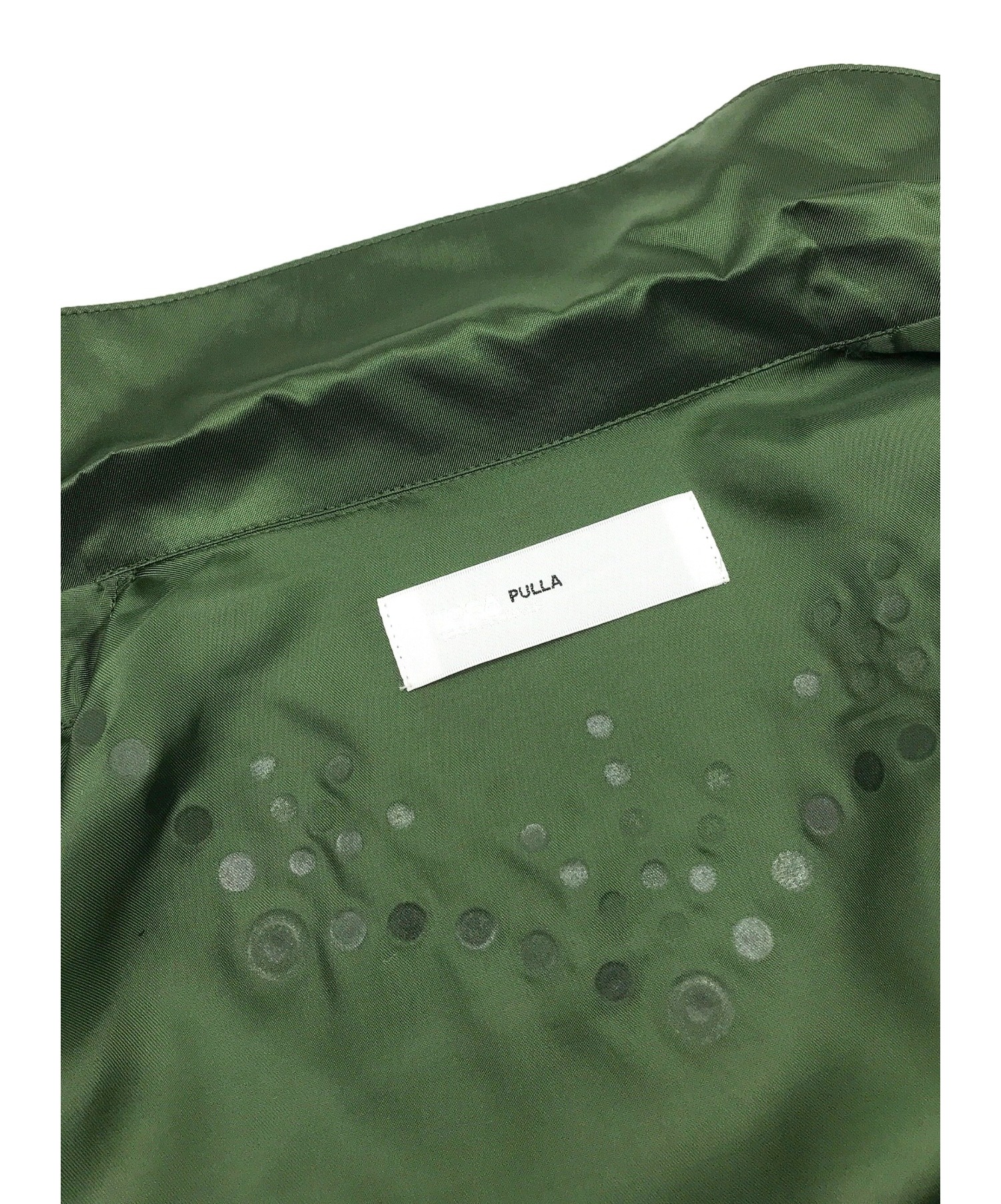 TOGA PULLA (トーガプルラ) インナーウエスタンシャツ グリーン サイズ:36表記 21SS・INNER WESTERN SHIRT