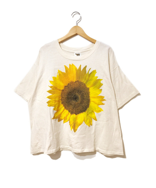 STUDIO Q sunflower Tシャツ  L ひまわり
