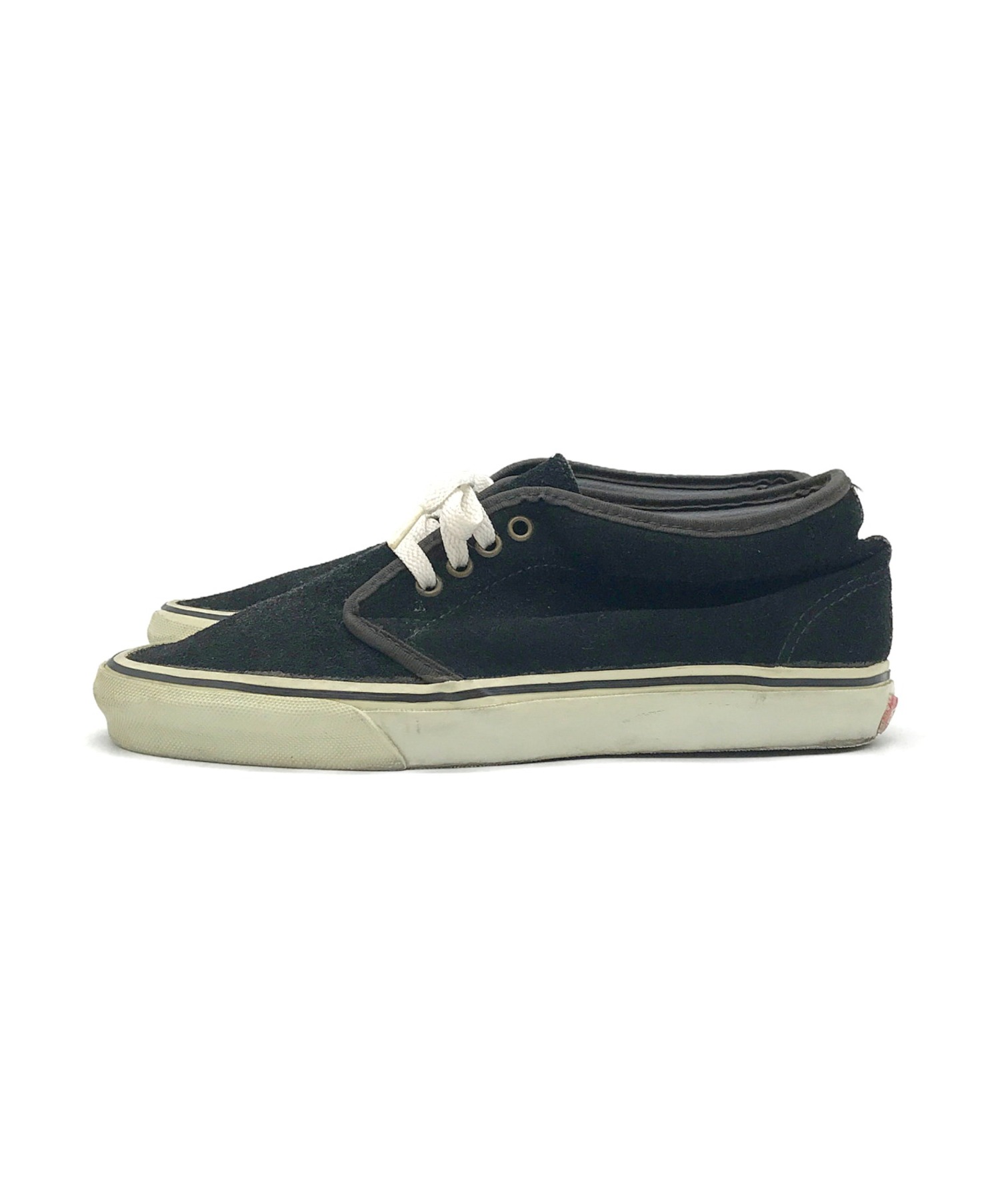 VANS (ヴァンズ) [古着]90’sチャッカースエード ブラック サイズ:表記なし CHUKKA SUEDE・USA製・ヴィンテージVANS