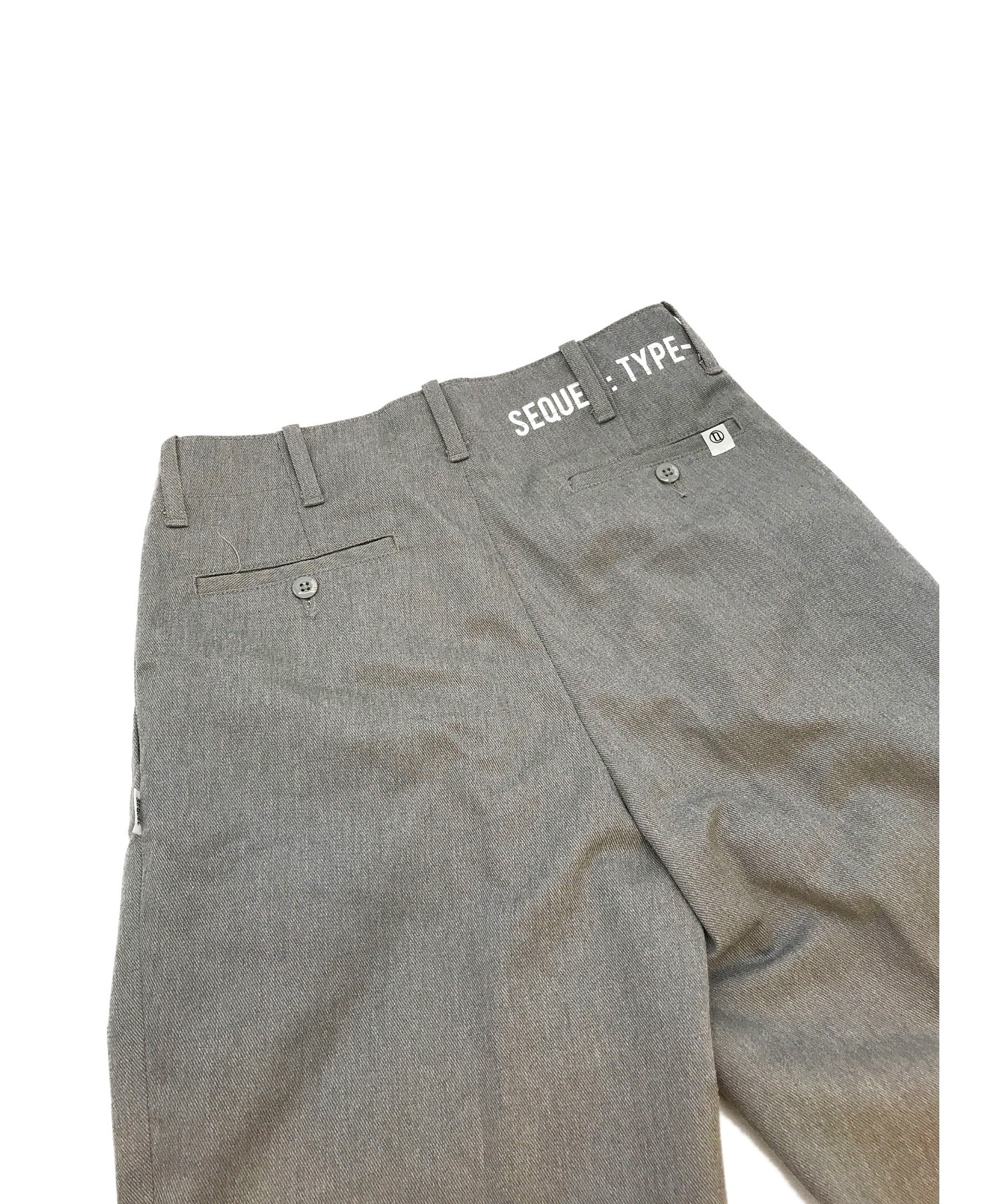 中古・古着通販】SEQUEL (シークエル) TWO TUCK PANTS / ２タック