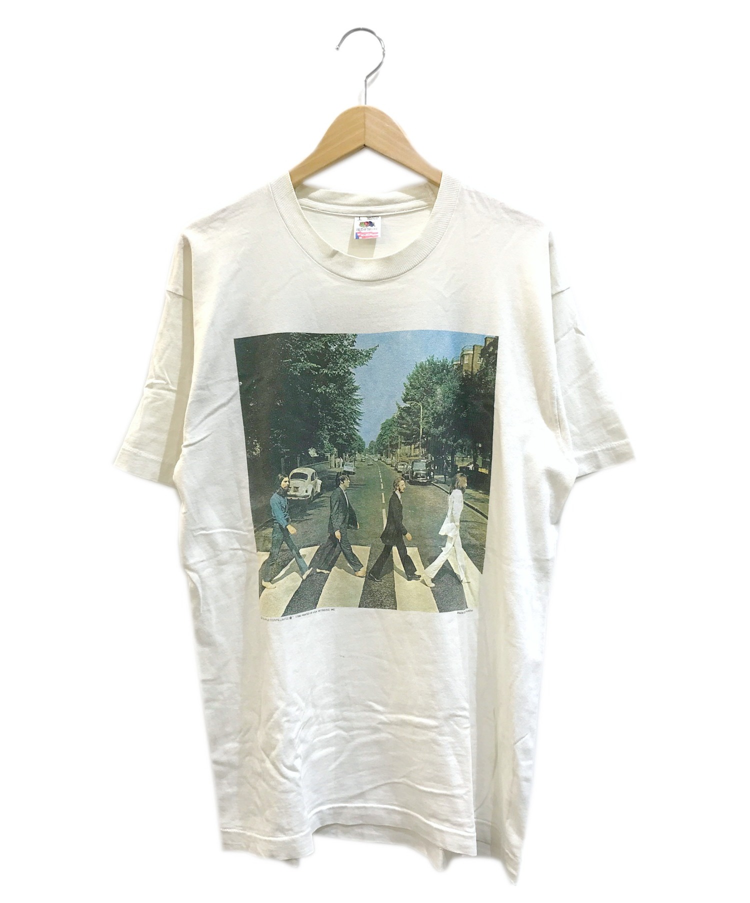 84％以上節約 ビートルズ The Beatles アビーロード L バンドTシャツ