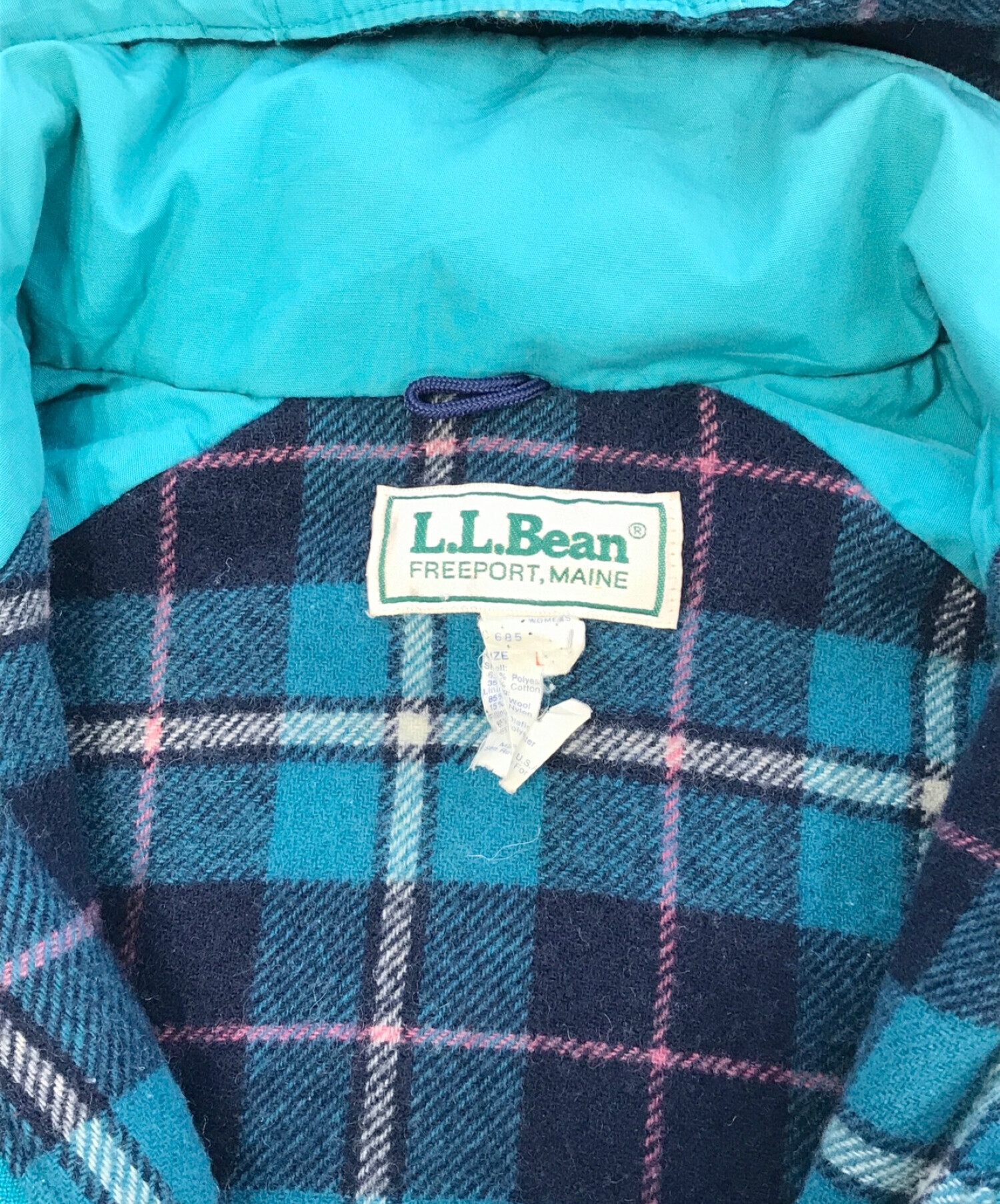 レアカラー USA製 80s L.L.Bean ストームコート エルエル ビーン-