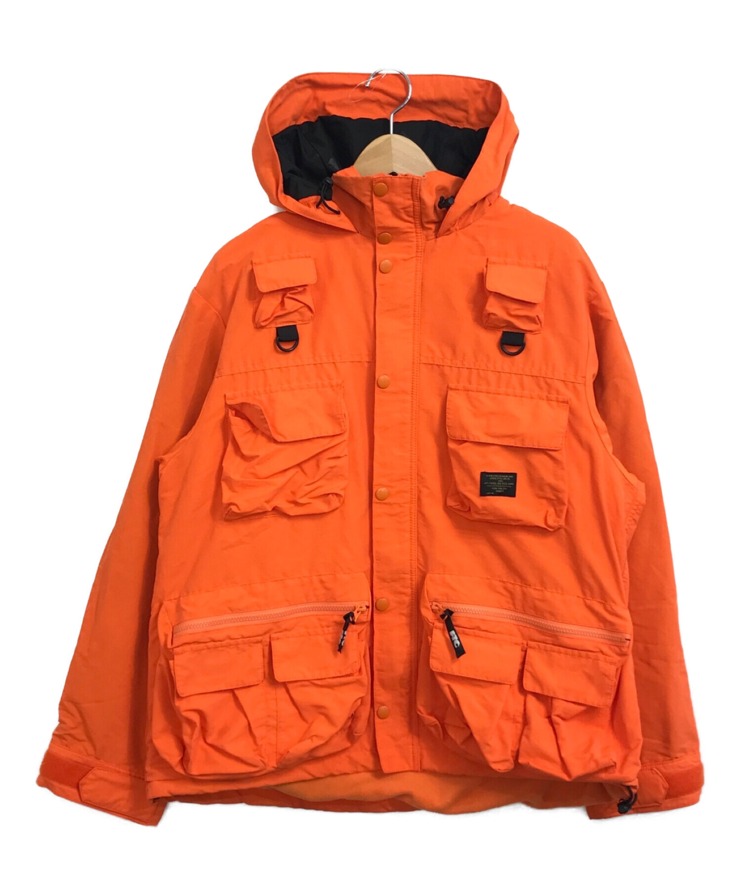 FTC (エフティーシー) タクティカルフィッシングジャケット オレンジ サイズ:L