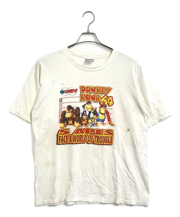 DONKEY KONG 64 (ドンキーコング64) [古着]ゲームTシャツ ホワイト サイズ:L