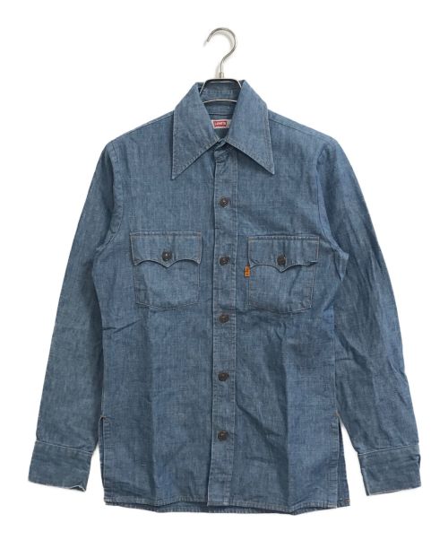 【中古・古着通販】LEVI'S (リーバイス) [古着]70sデニムシャツ