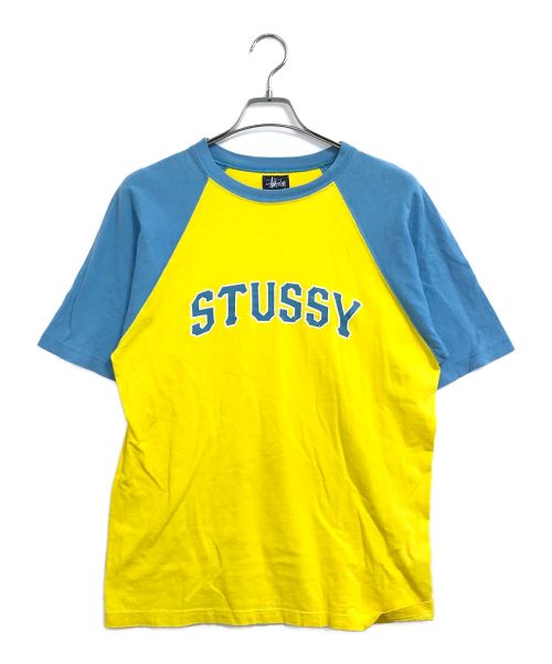【中古・古着通販】stussy (ステューシー) ラグランTEE イエロー