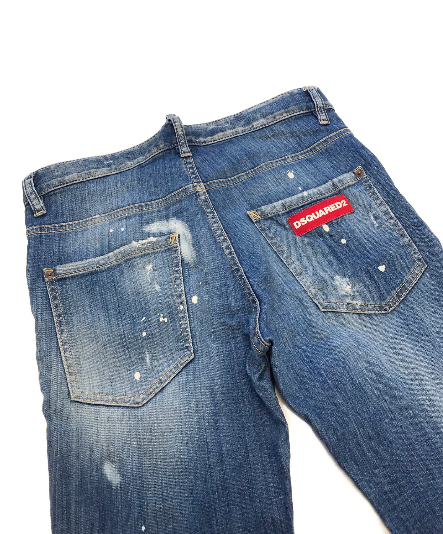 中古・古着通販】DSQUARED2 (ディースクエアード) デニムパンツ