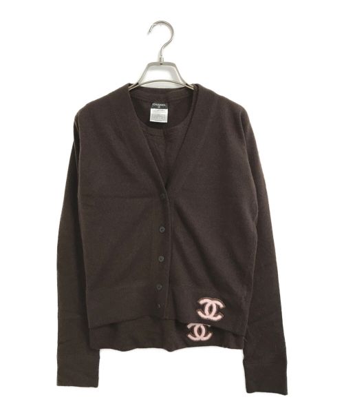 【中古・古着通販】CHANEL (シャネル) ココワッペンカシミヤ