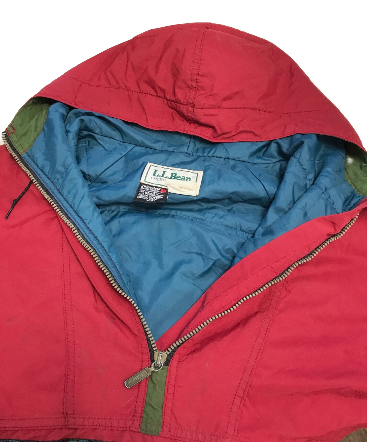 L.L.Bean (エルエルビーン) [古着]中綿アノラックパーカー レッド サイズ:LADIES S