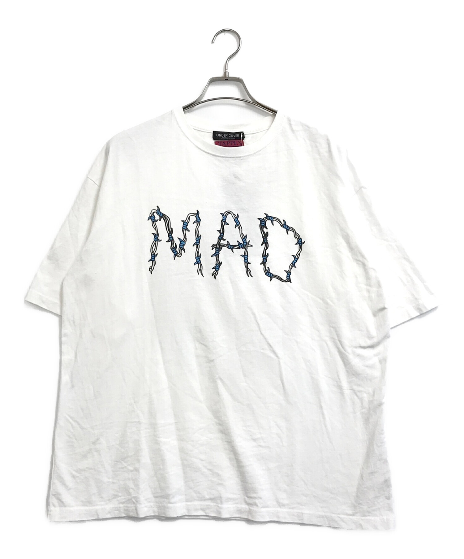 MADSTORE UNDERCOVER × TAPPEI (マッドストアアンダーカバー×タッペイ) プリントTシャツ ホワイト サイズ:XL