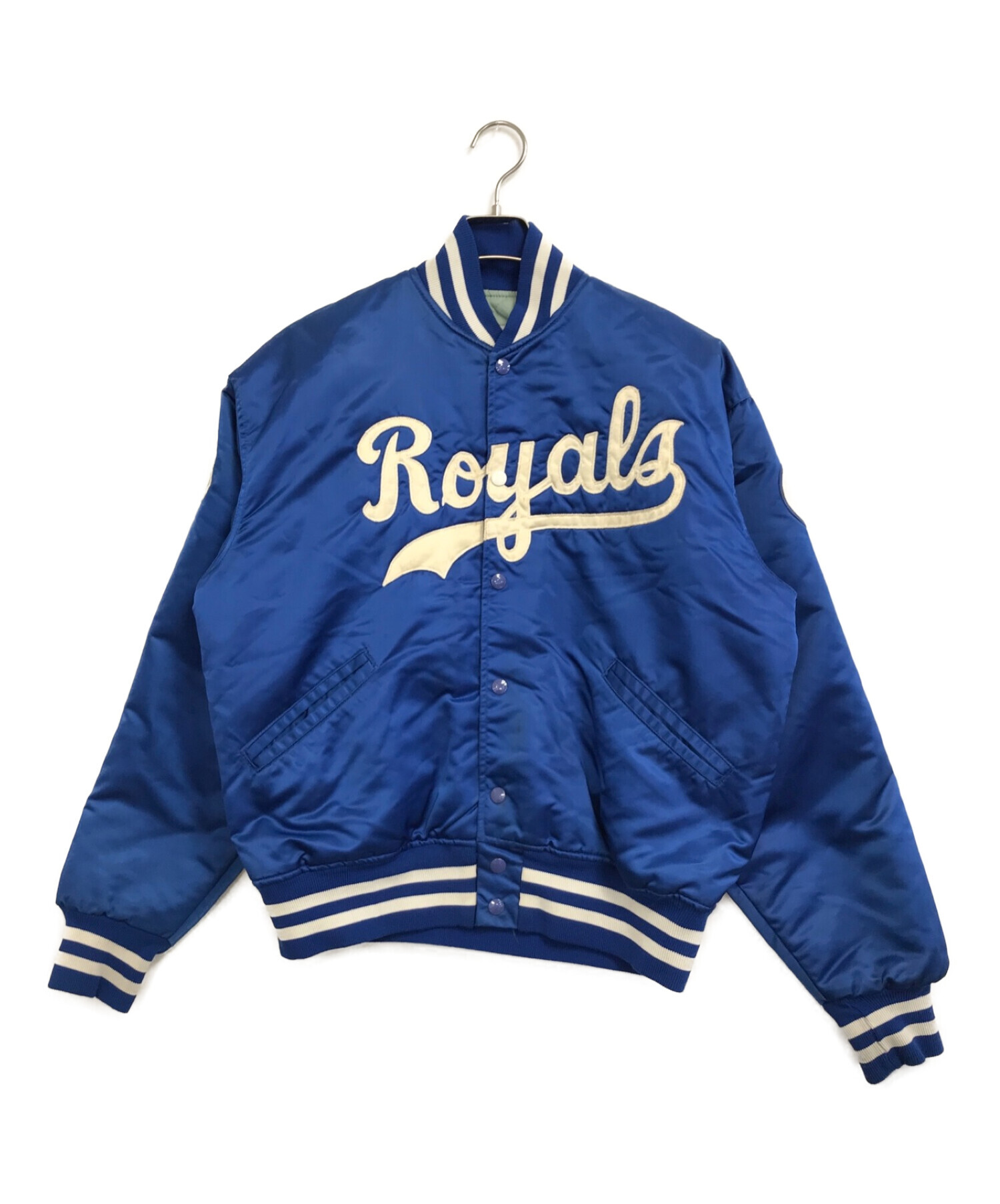 中古・古着通販】ROYALS (ロイヤルズ) [古着]スタジャン ブルー サイズ