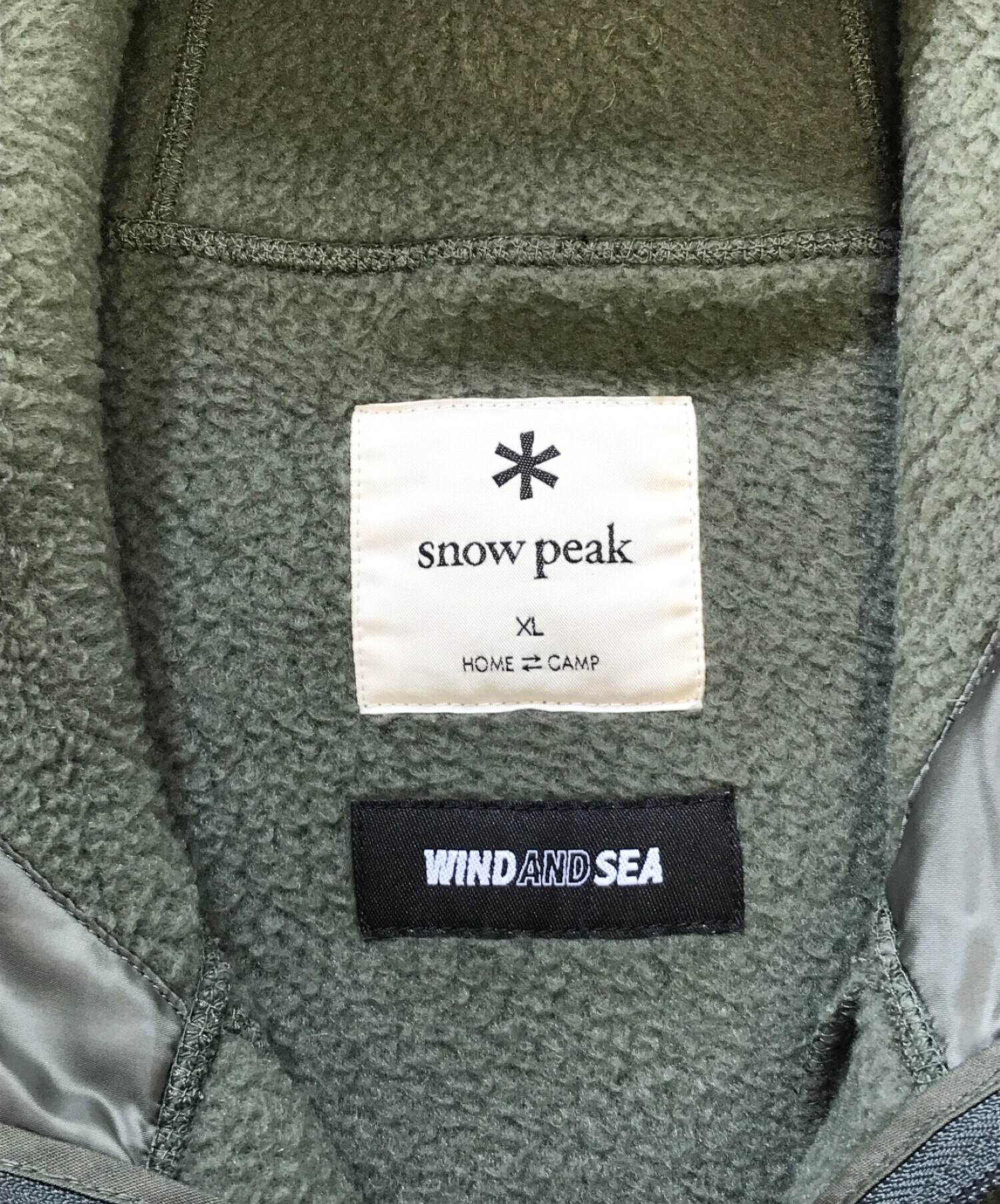 WIND AND SEA Snow Peak Fleece Jacket XL - その他