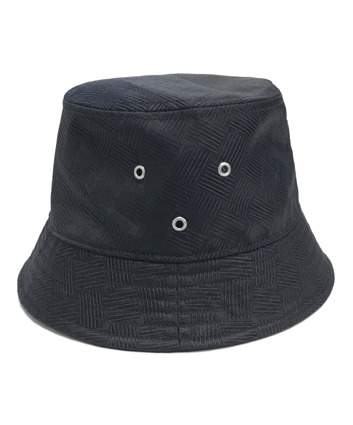 BOTTEGA VENETA (ボッテガベネタ) Jacquard Bucket Hat ブラック サイズ:S