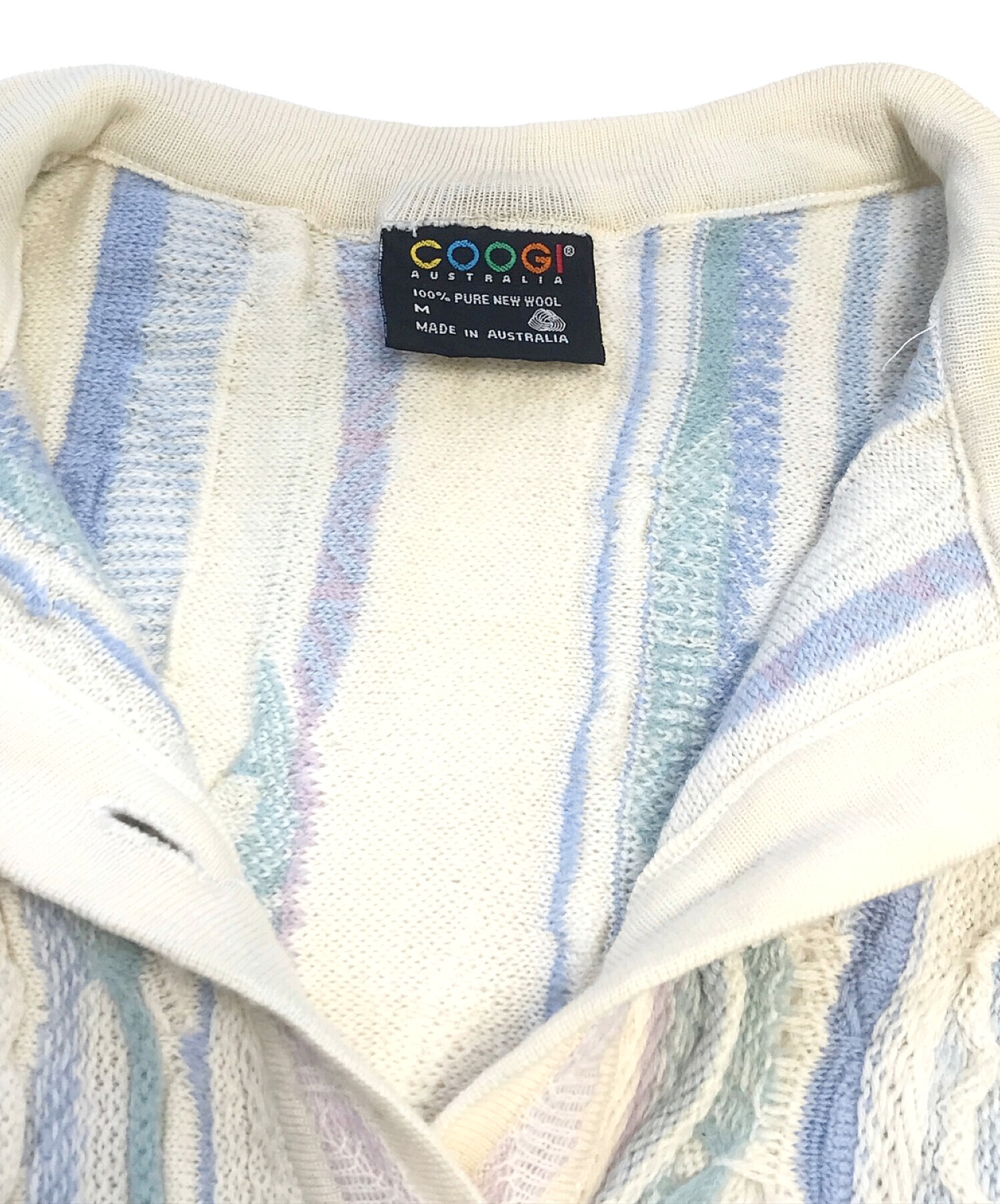 中古・古着通販】Coogi (クージー) [古着]3Dニットカーディガン