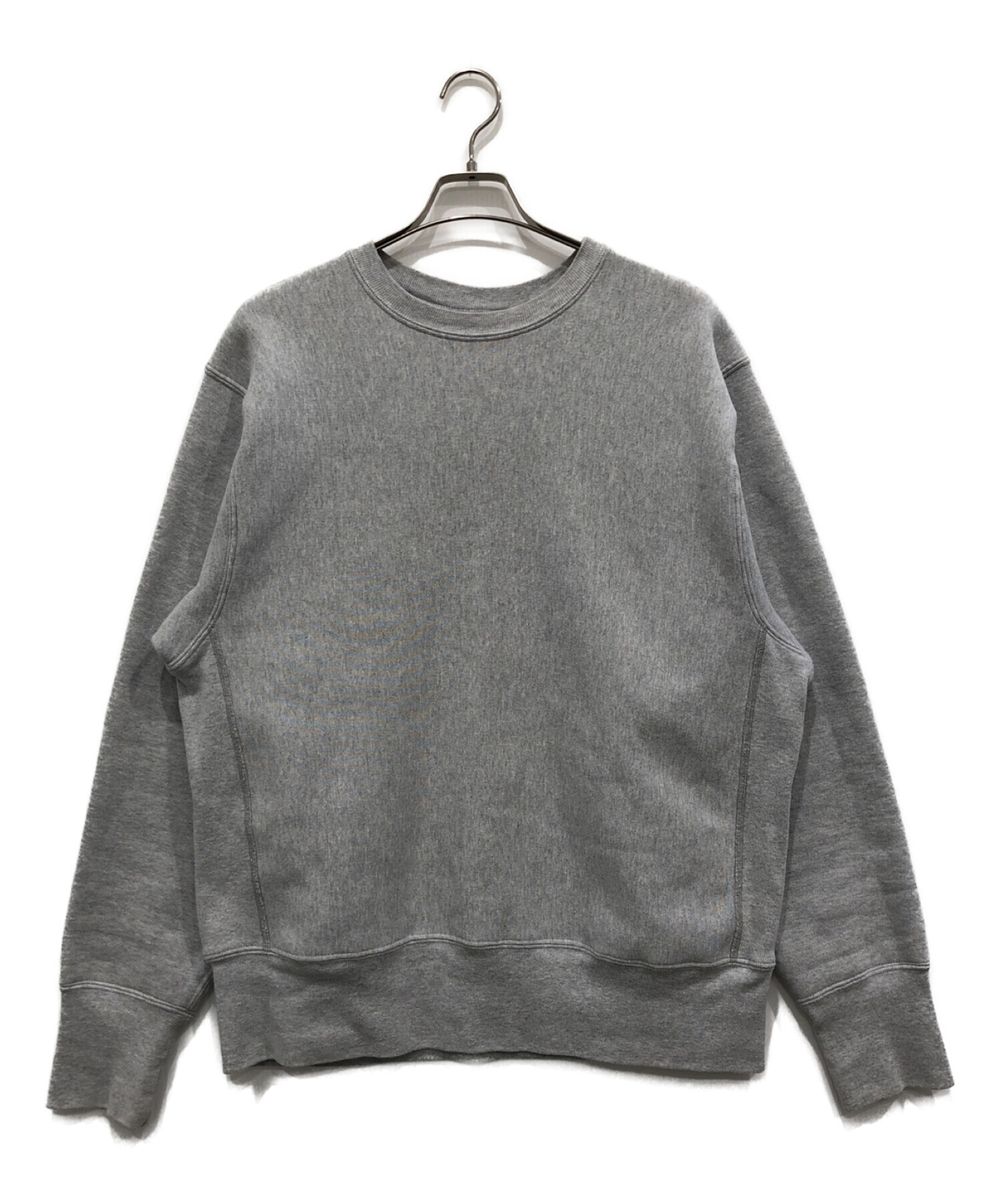 CAMBER (キャンバー) 12oz CROSS KNIT CREWNECK SWEAT SHIRT グレー サイズ:L