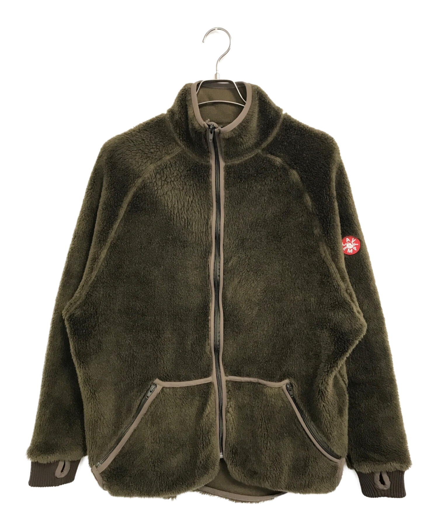 中古・古着通販】C.E (シーイー) FURRY FLEECE LIGHT JACKET カーキ