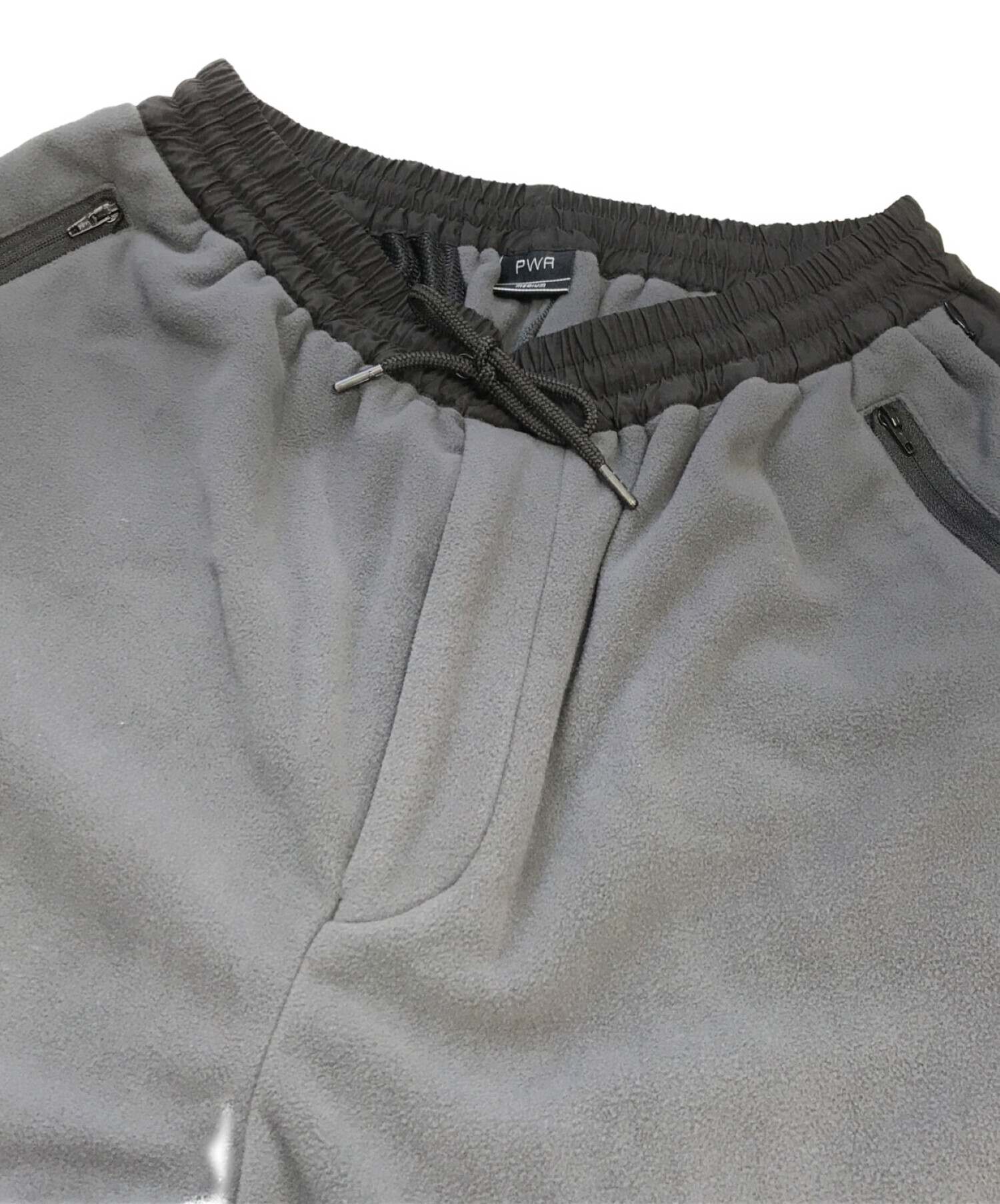 PWA (プア) POLARTEC SIDE / ZIP PANTS グレー サイズ:M