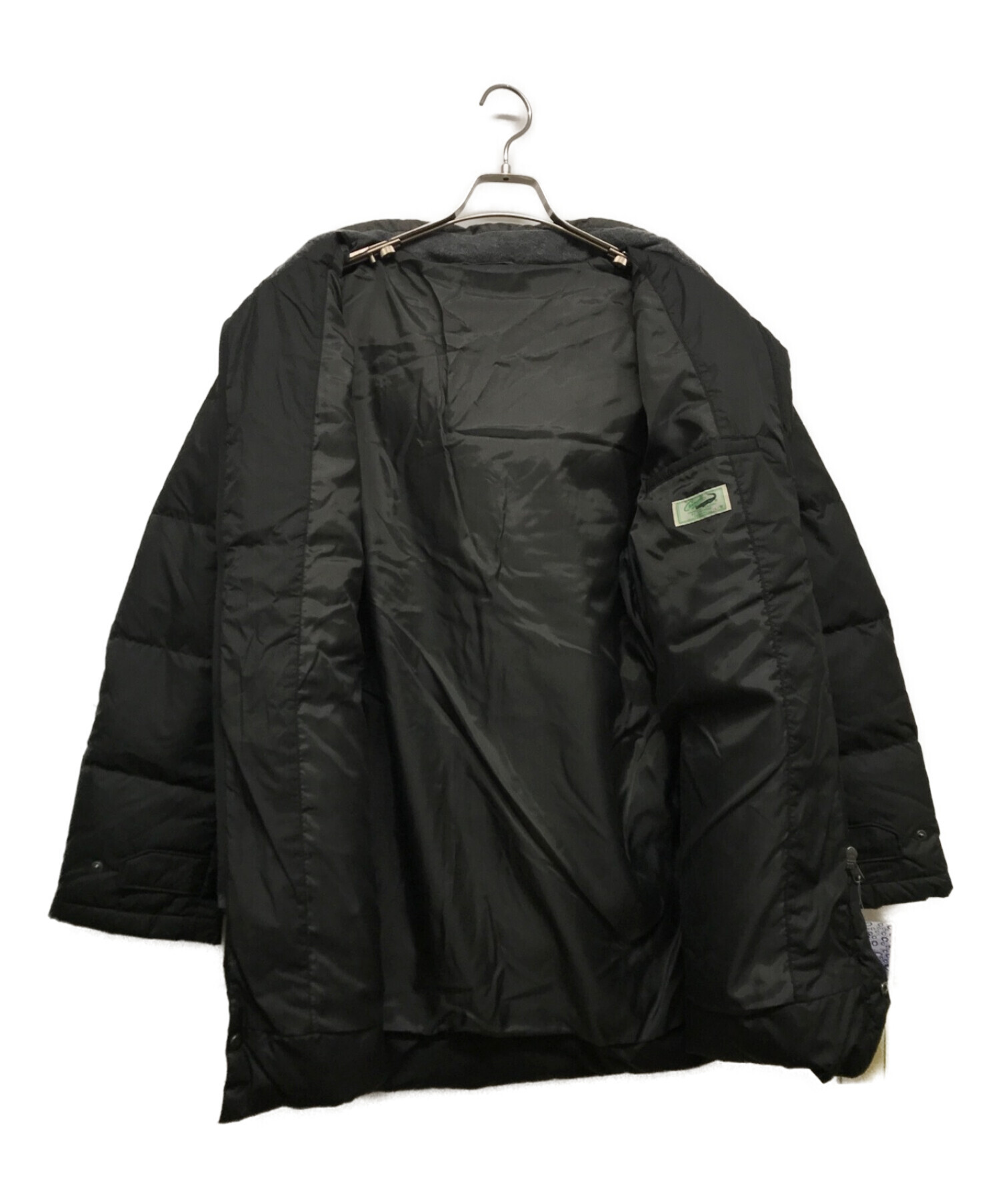 CROCODILE (クロコダイル) ダウンジャケット ブラック サイズ:L