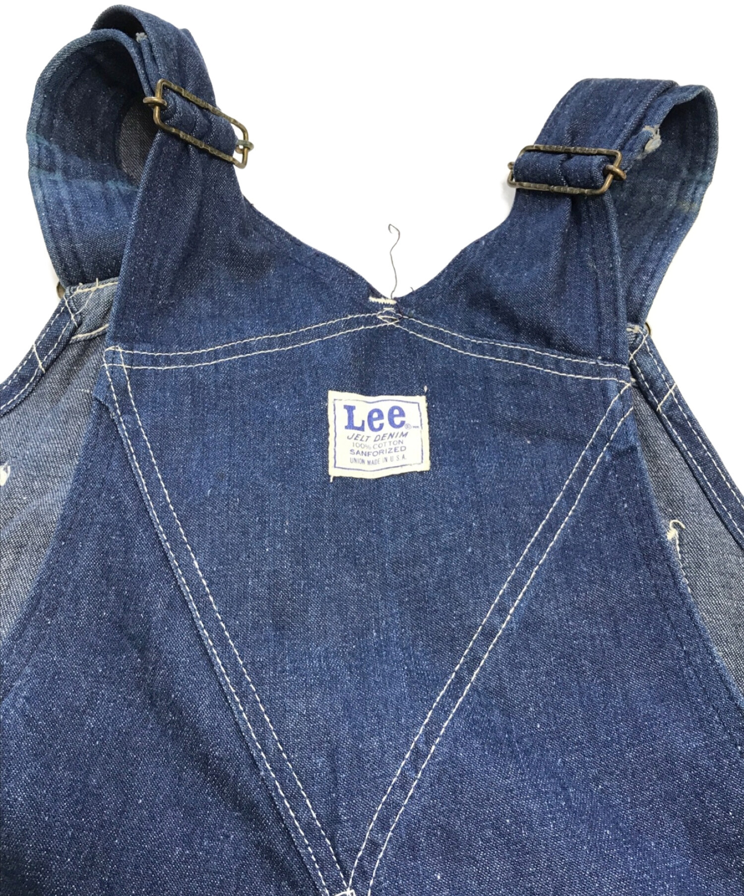 中古・古着通販】LEE (リー) [古着]デニムオーバーオール インディゴ