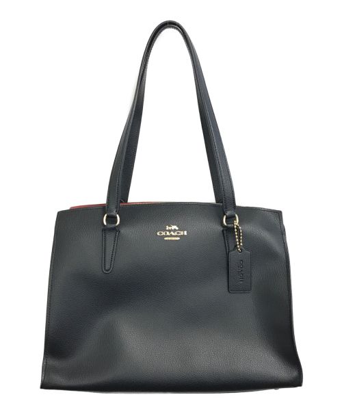 中古・古着通販】COACH (コーチ) 2WAYバッグ ブラック サイズ:表記なし