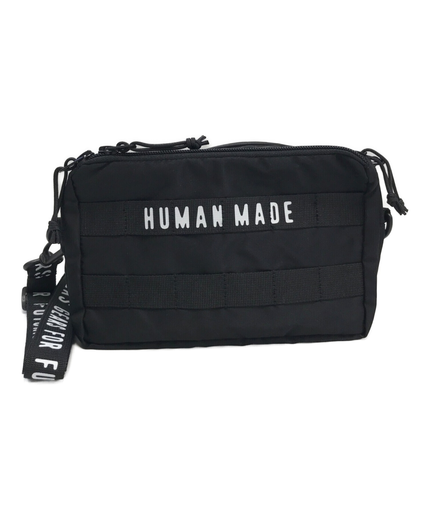 HUMAN MADE (ヒューマンメイド) ショルダーバッグ ブラック 未使用品