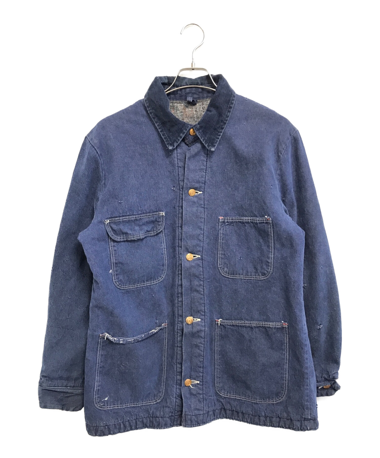 Wrangler (ラングラー) [古着]デニムカバーオール インディゴ サイズ:40