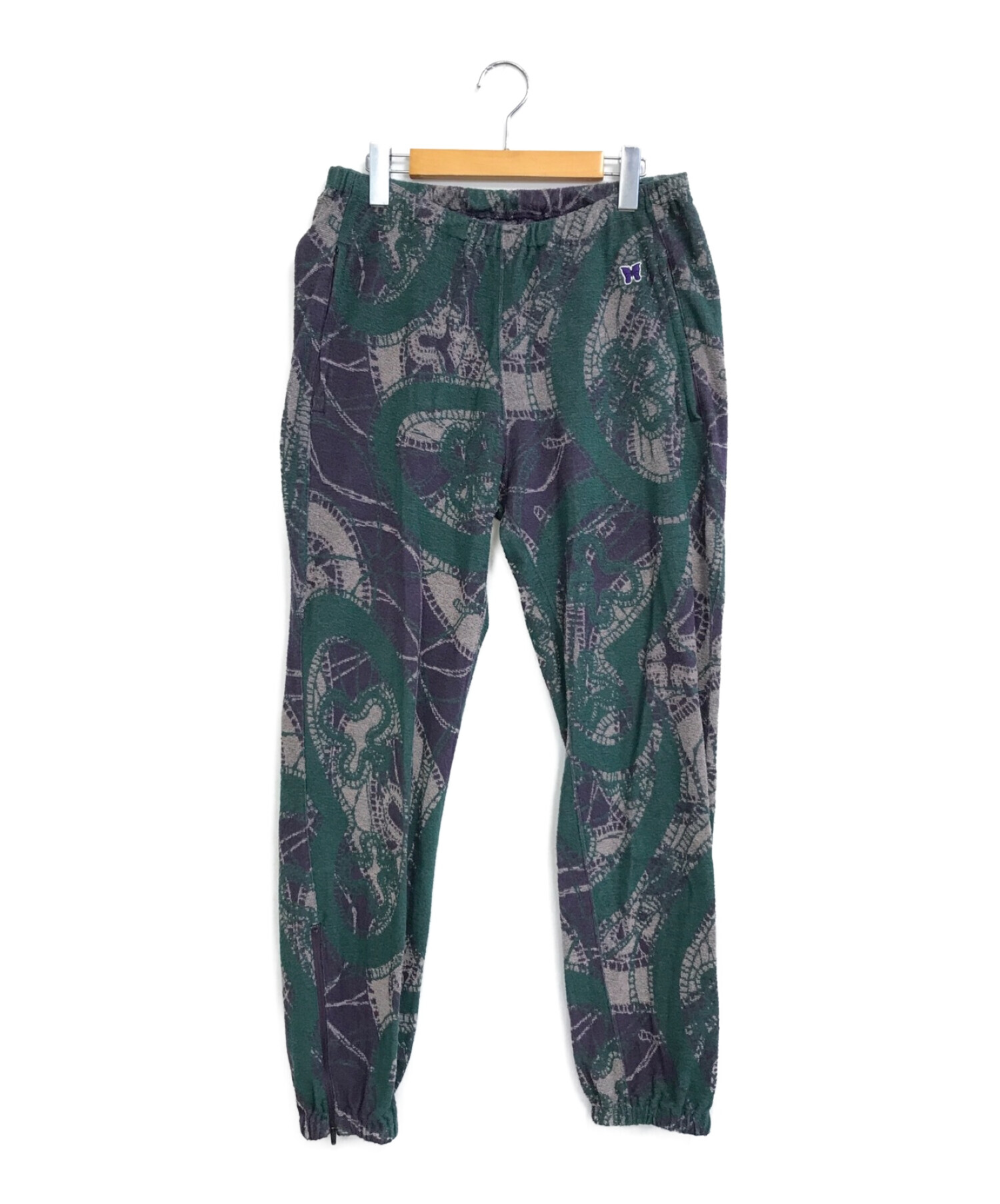 中古・古着通販】Needles (ニードルズ) Zipped Sweat Pant パープル サイズ:M｜ブランド・古着通販  トレファク公式【TREFAC FASHION】スマホサイト