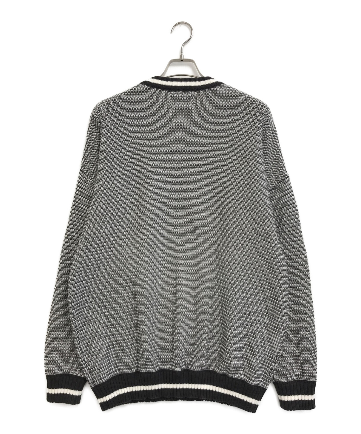 son of the cheese (（サノバチーズ）) 50% V knit グレー サイズ:L