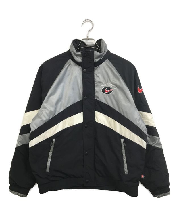 中古・古着通販】SUPREME (シュプリーム) NIKE (ナイキ) Hooded Sport Jacket シルバー×ブラック サイズ:S｜ブランド・古着通販  トレファク公式【TREFAC FASHION】スマホサイト